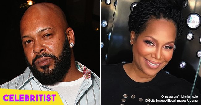 Suge Knight's daughter wears matching high bun hairstyle with her mom Michel'le in recent photo