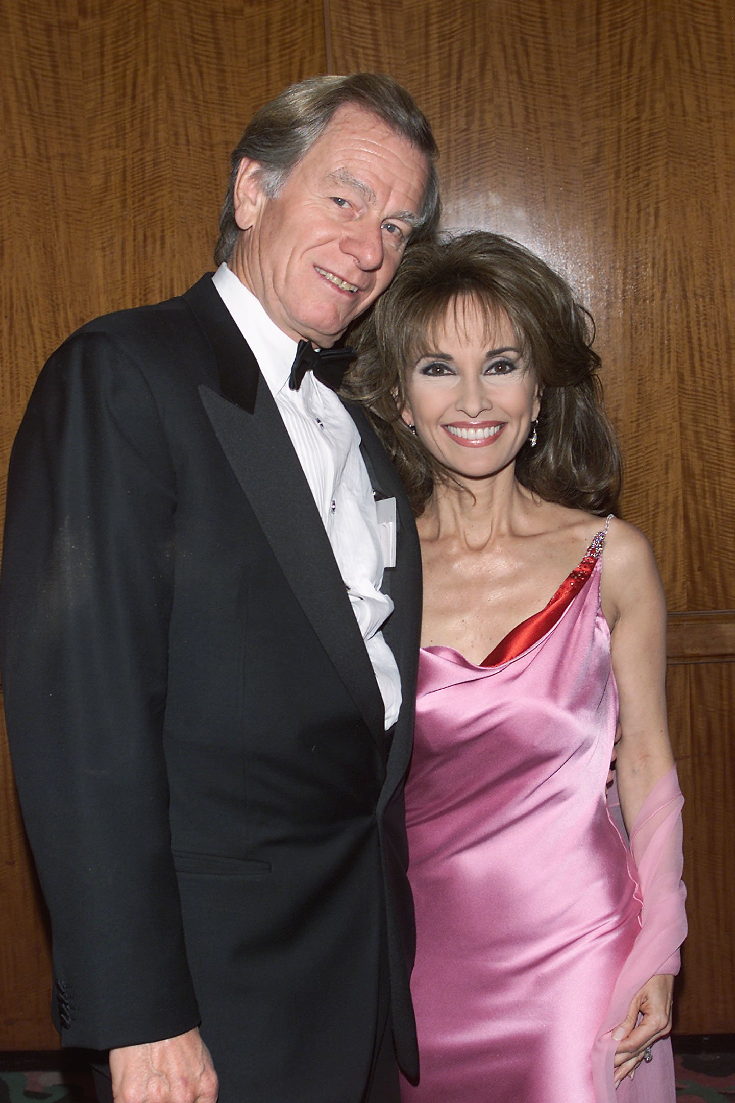 Susan Lucci and Helmut Huber at The Michael Awards fashion gala in New York City on November 27, 2000. | Source: Evan Agostini/ImageDirect/Getty Images
