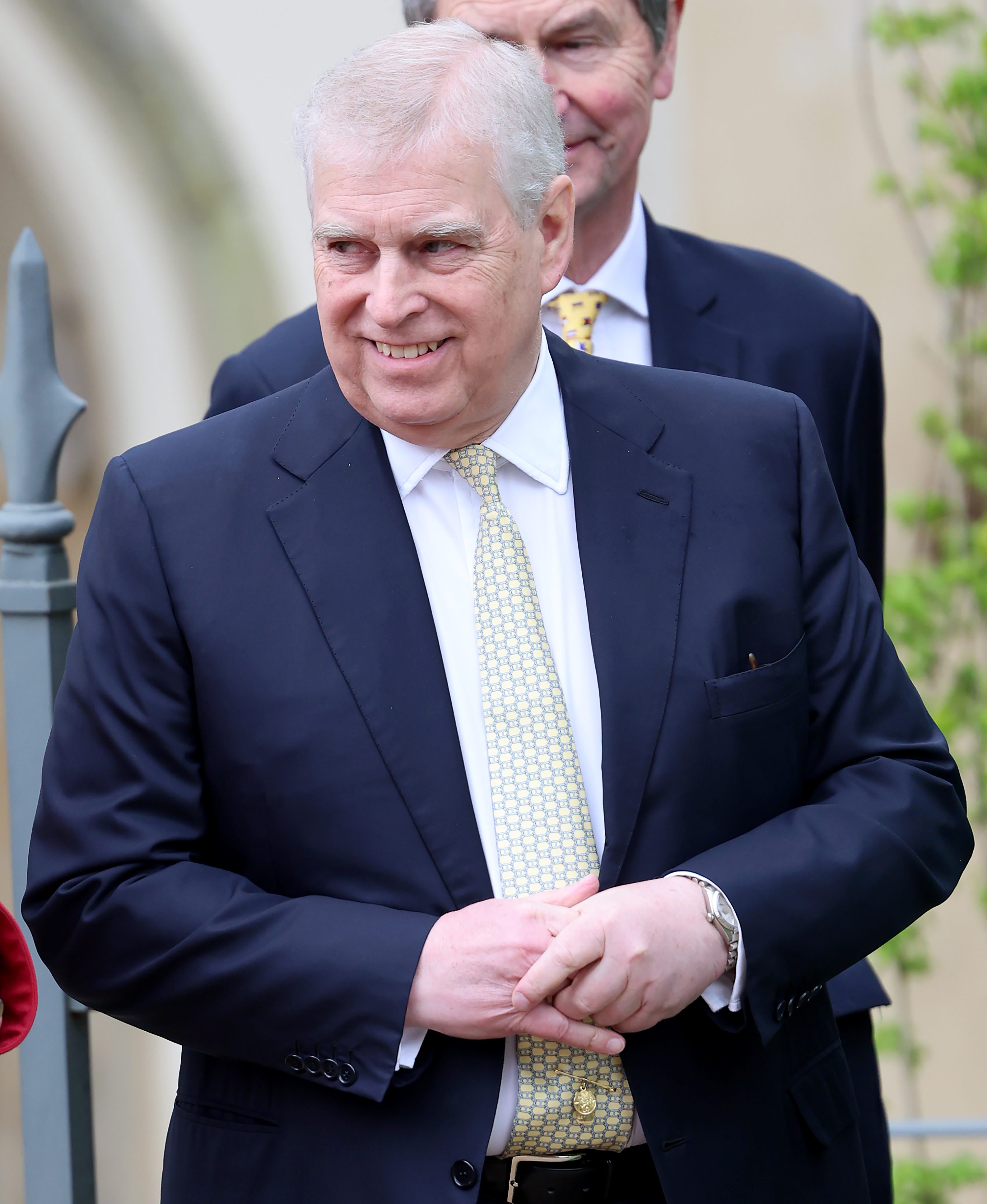 Prince Andrew, Duke of York on March 31, 2024, in Windsor, England | Source: Getty Images