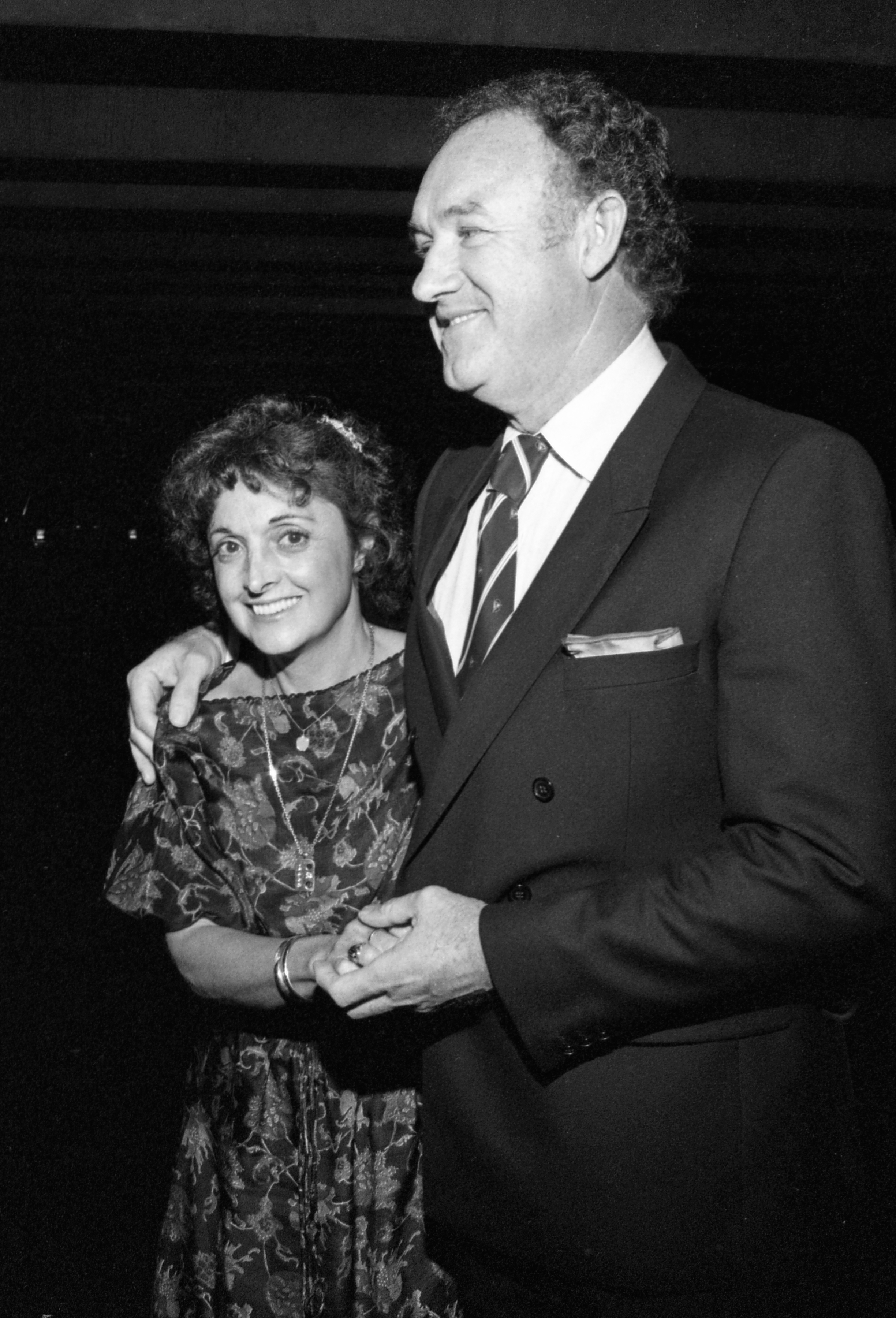 Gene Hackman and Faye Maltese in 1980. | Source: Getty Images