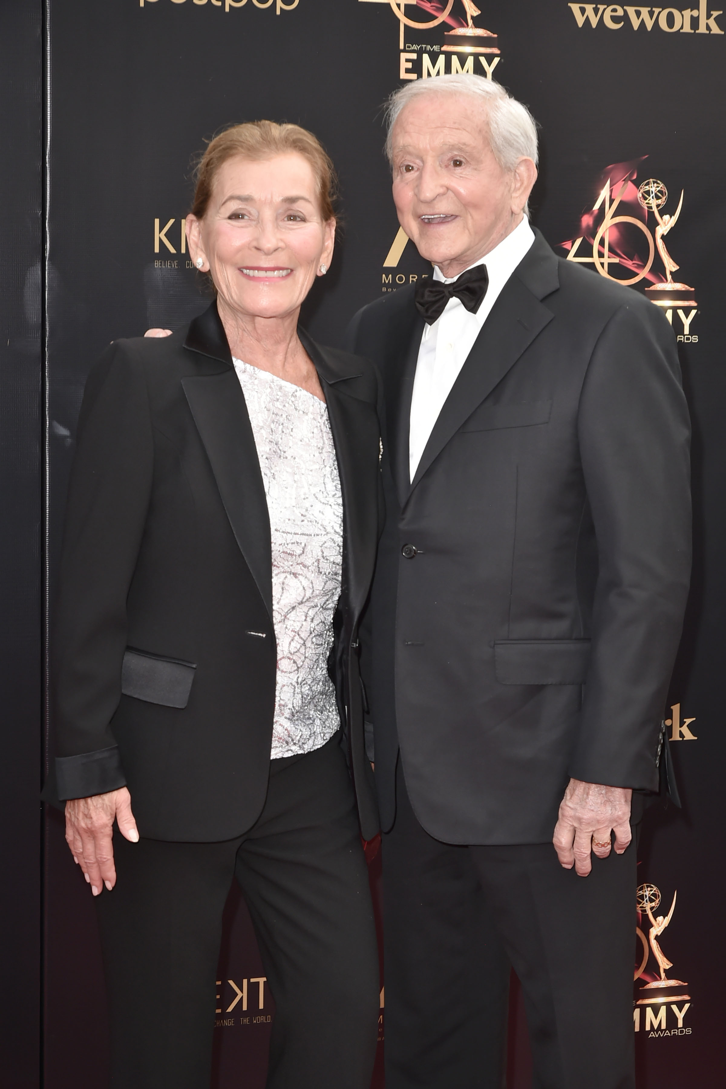 Judge Judy and Jerry Sheindlin at the 46th annual Daytime Emmy Awards on May 5, 2019, in Pasadena, California | Source: Getty Images