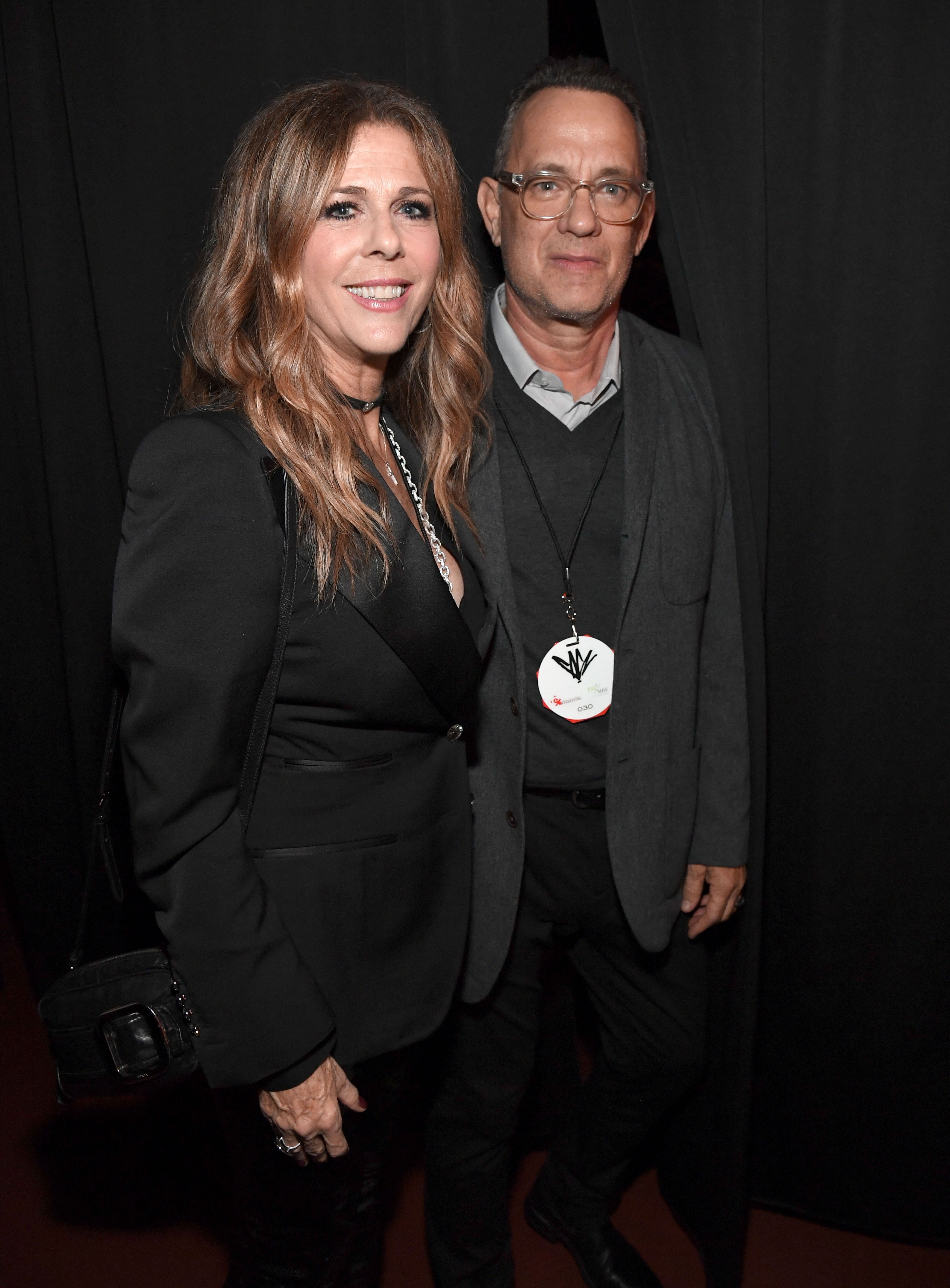 Rita Wilson and Tom Hanks at The Forum on January 16, 2019. | Source: Getty Images