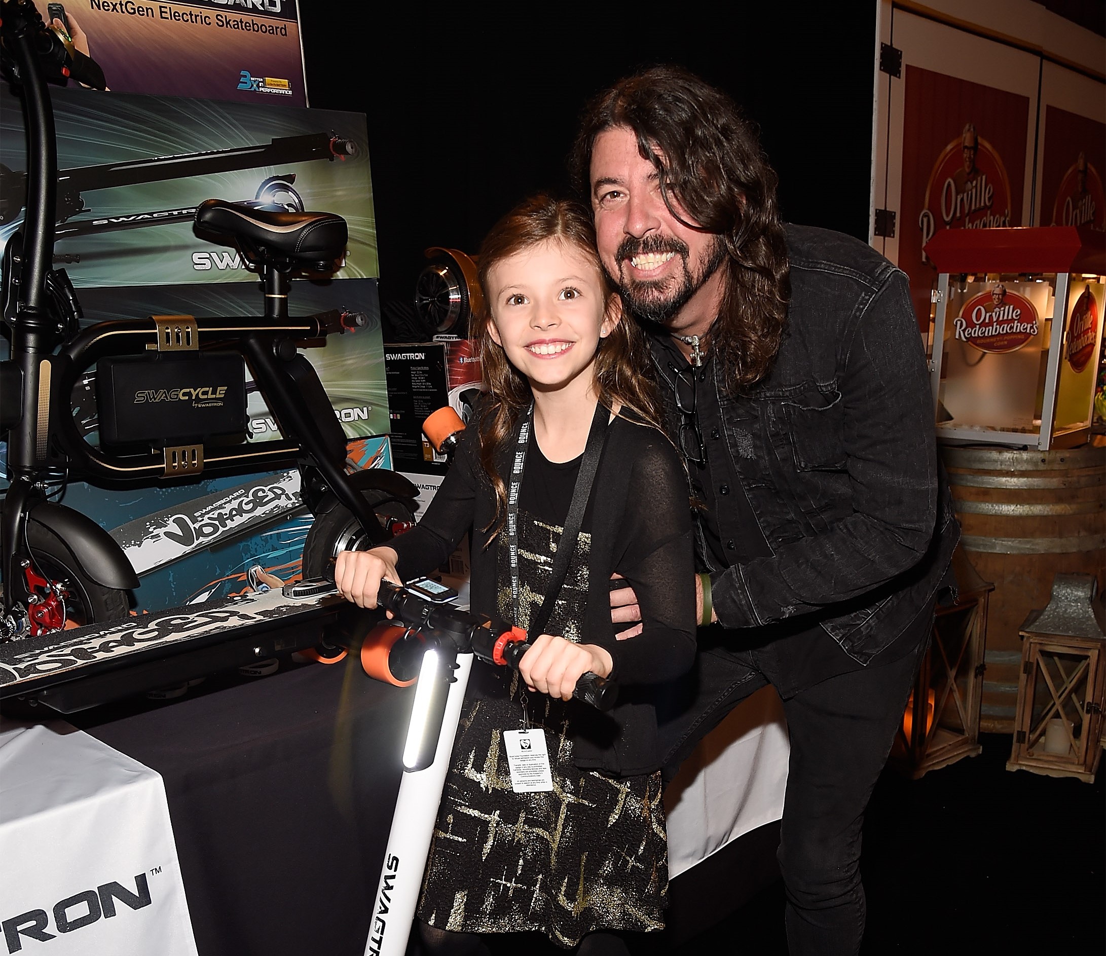 Dave Grohl and Harper Grohl at the MusiCares Person of the Year in 2017, in Los Angeles, California. | Source: Getty Images