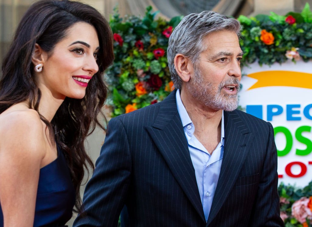 George and Amal Clooney attend the People’s Postcode Lottery Charity Gala at McEwan Hall | Photo: Getty Images