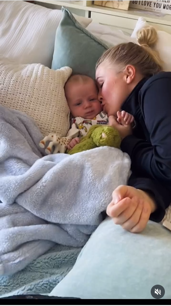 Karoline Leavitt and Nicholas Robert Riccio, from a post dated July 11, 2025 | Source: Instagram/karolineleavitt