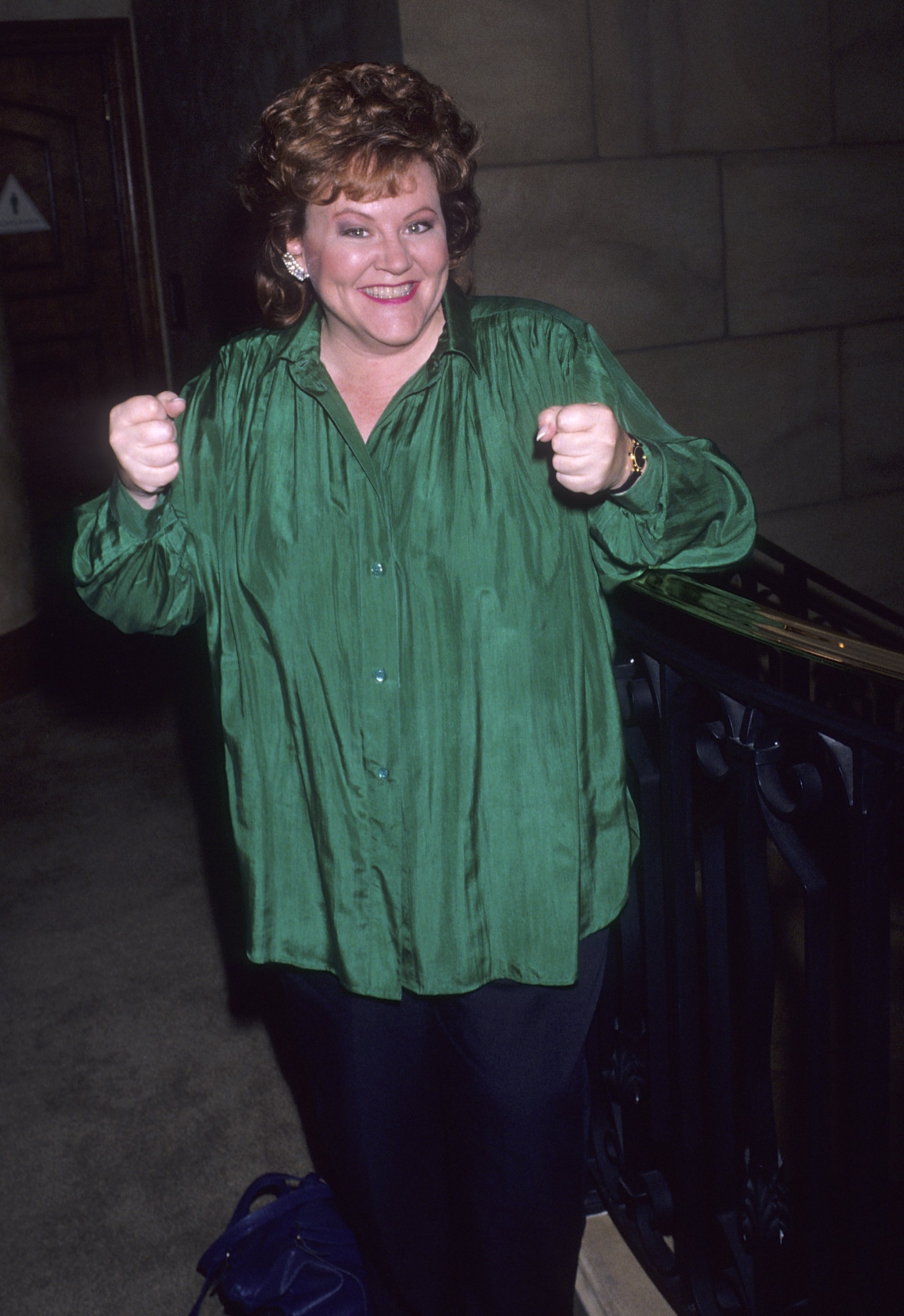  Actress Edie McClurg attends the Great American Celebrity Road Rally to Benefit Second Chance and Bread for Life - Pre-Rally Celebration on November 10, 1989 at Ma Maison Sofitel in Los Angeles, California. | Source: Getty Images