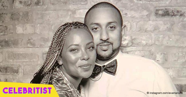 Eva Marcille is on her way to a honeymoon after marrying Michael Sterling