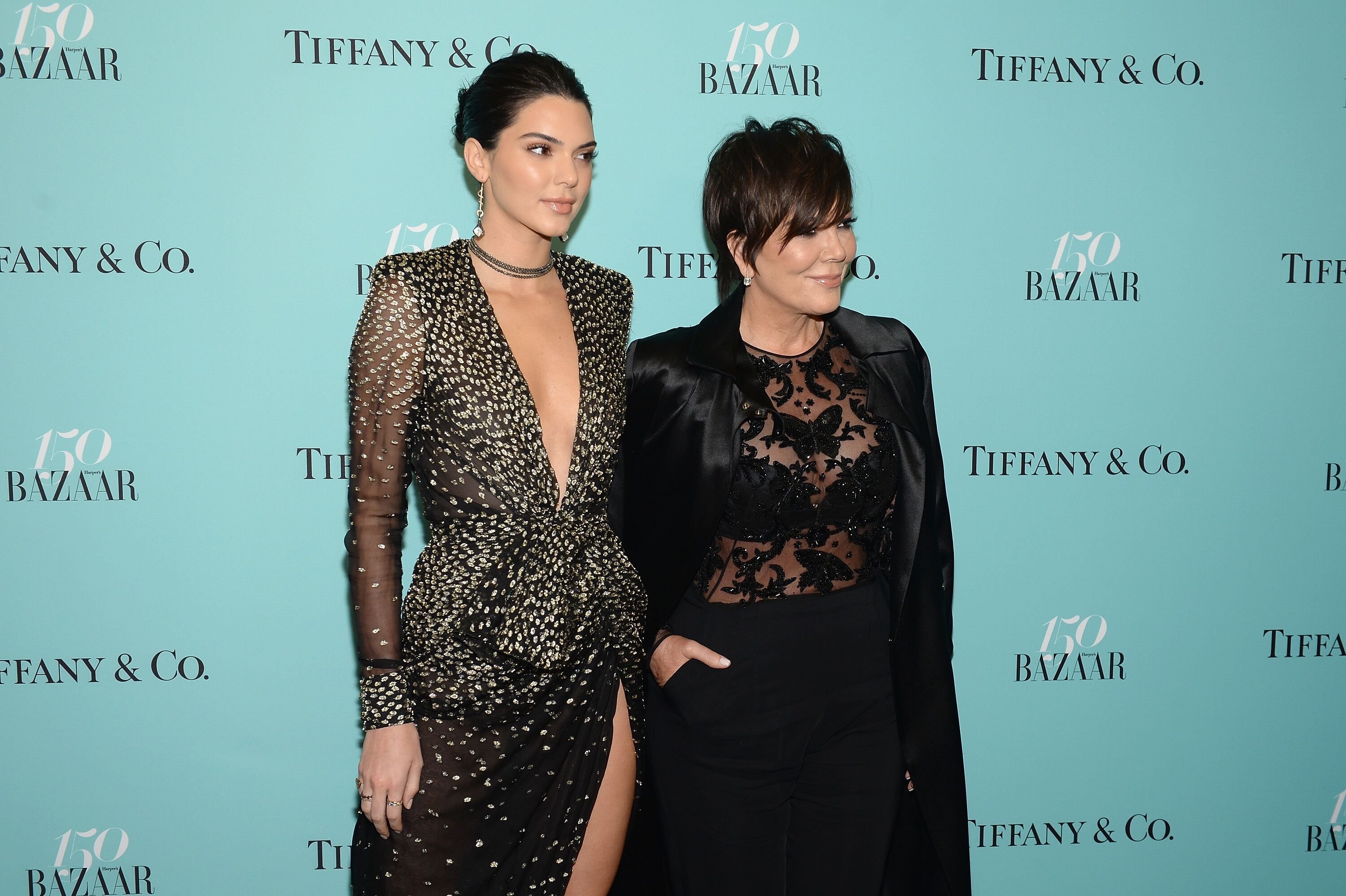 Kendall Jenner and Kris Jenner at Harper's BAZAAR 150th Anniversary Event on April 19, 2017, in New York City | Photo: Andrew Toth/Getty Images