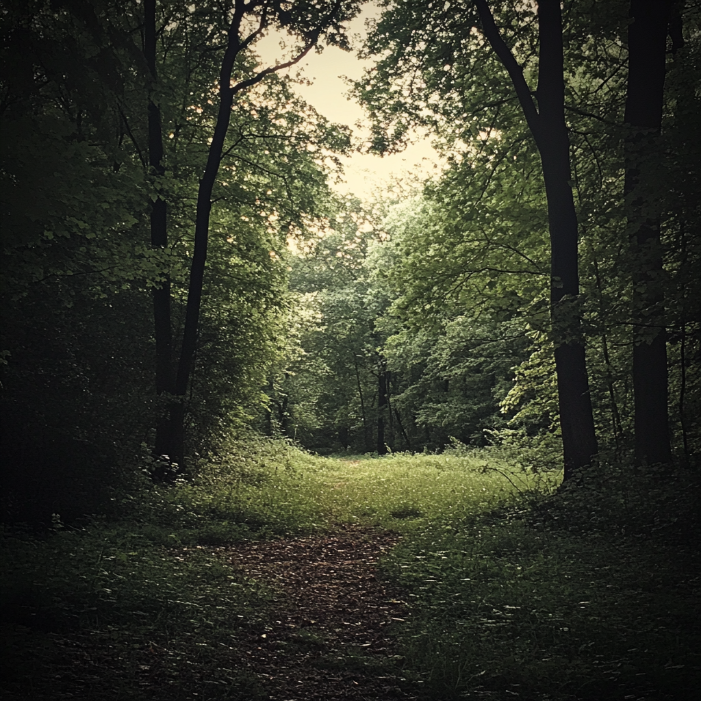 A path into the woods | Source: Midjourney