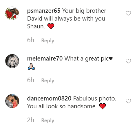 Fan comments on Shaun Cassidy's post | Instagram: @officialshauncassidy