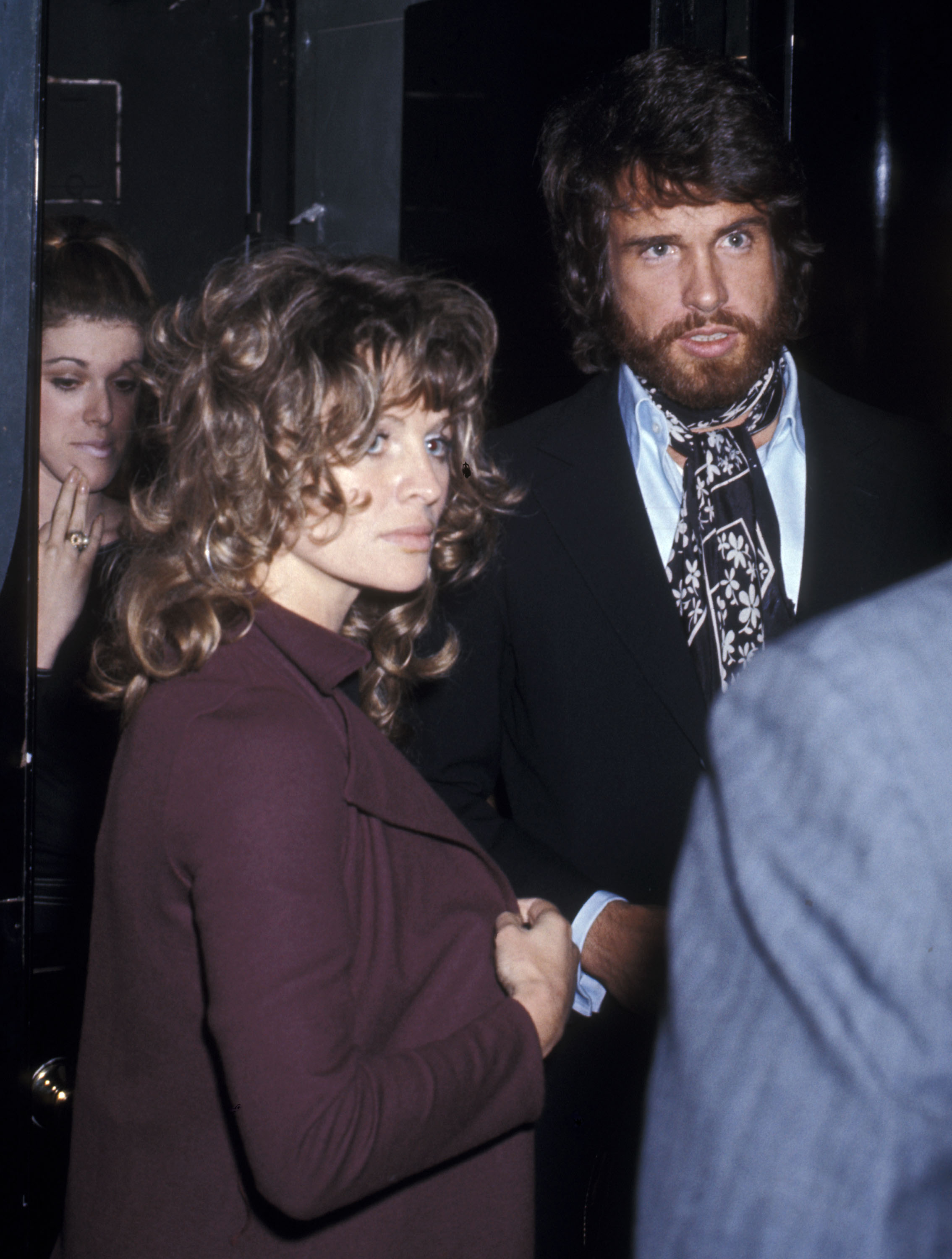 The actress pictured with Warren Beatty, circa 1970 | Source: Getty Images