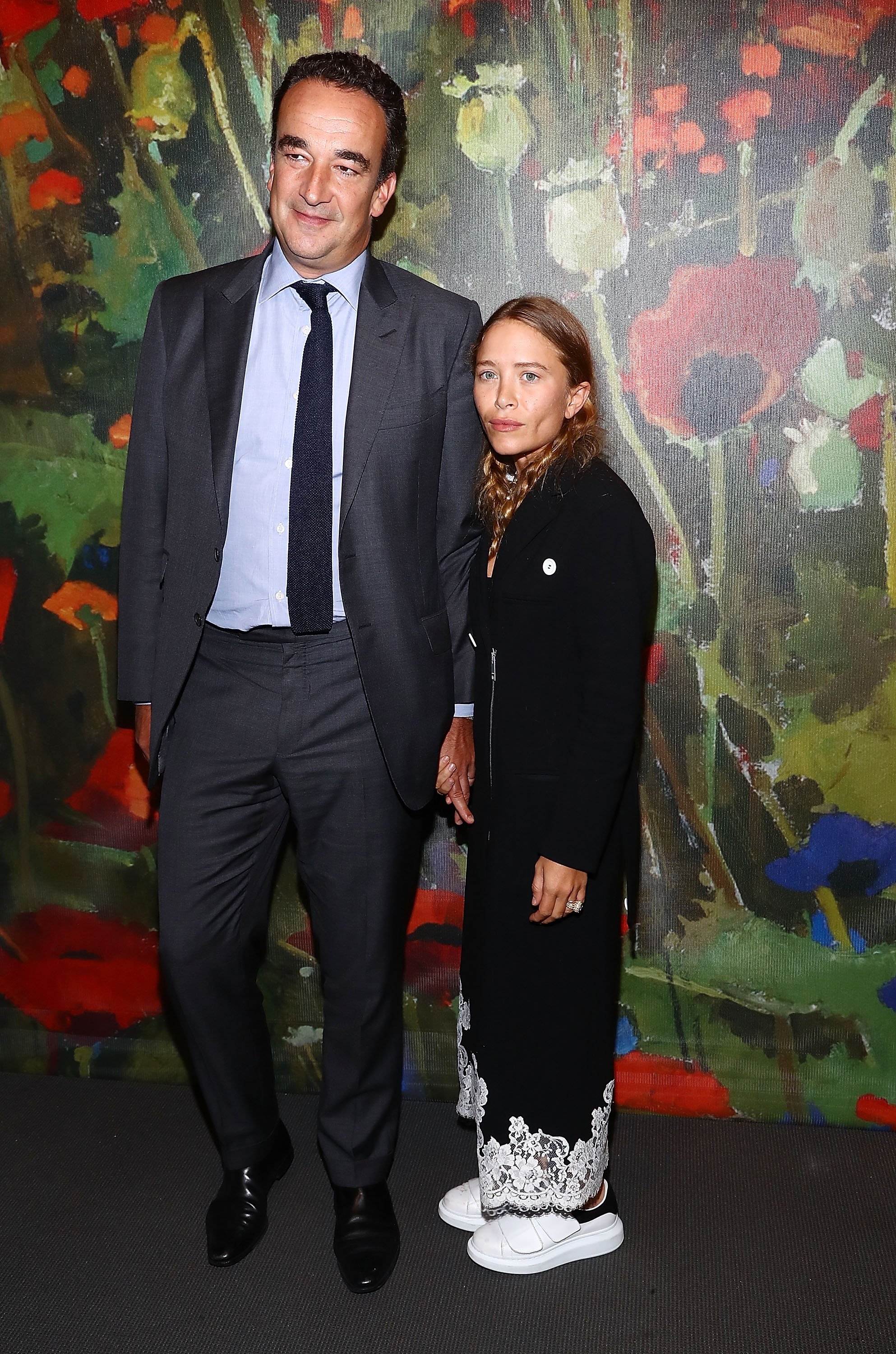 Olivier Sarkozy and Mary-Kate Olsen during 2017 Take Home A Nude Art party and auction at Sotheby's on October 11, 2017 in New York City. / Source: Getty Images