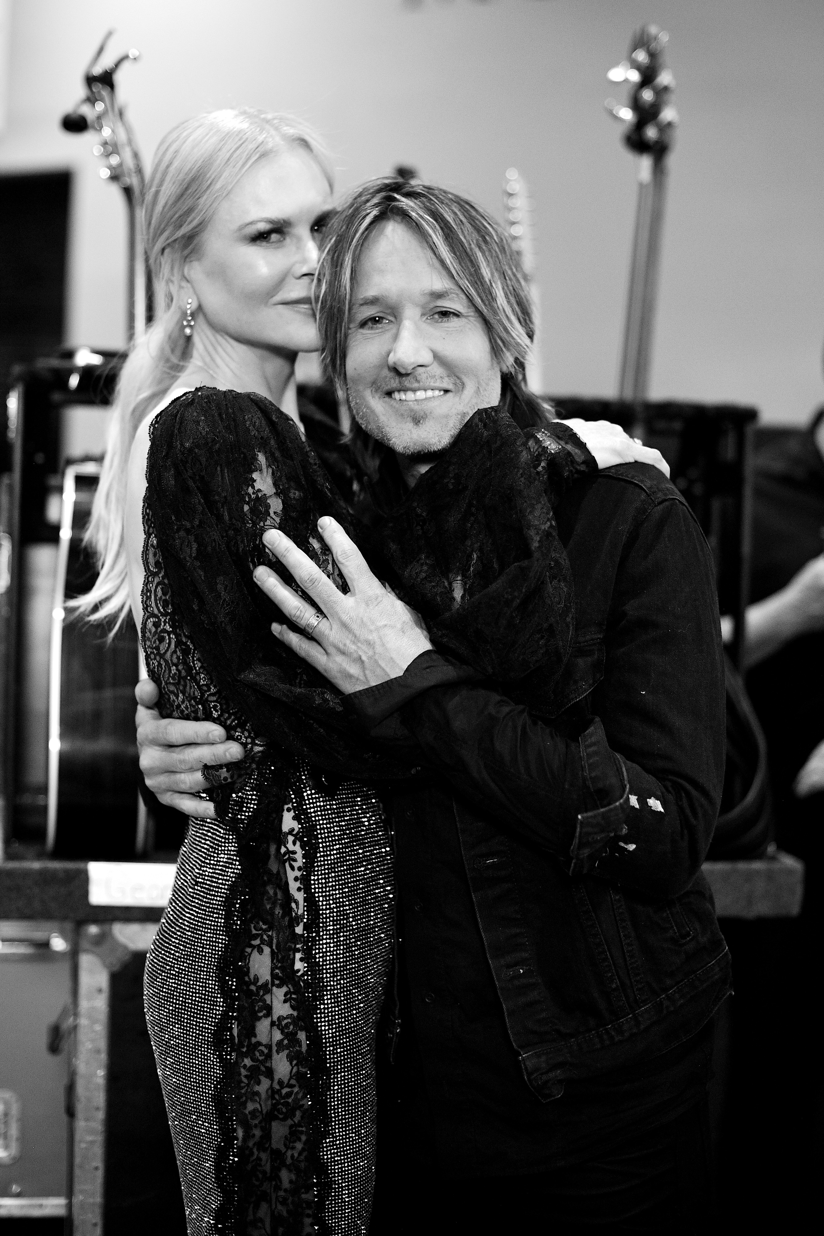 Nicole Kidman and Keith Urban backstage at the 54th Academy Of Country Music Awards in Las Vegas, Nevada on April 7, 2019 | Source: Getty Images