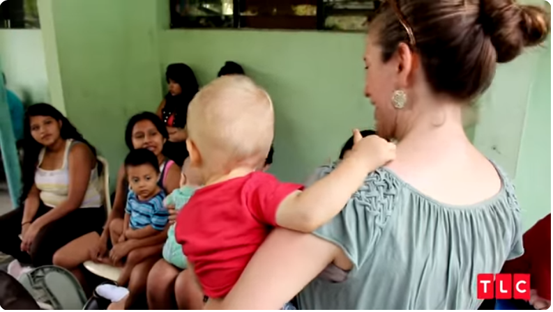 Jill Duggar Dillard doing missionary work in Central America, from a video dated August 26, 2016. | Source: Youtube/@TLC