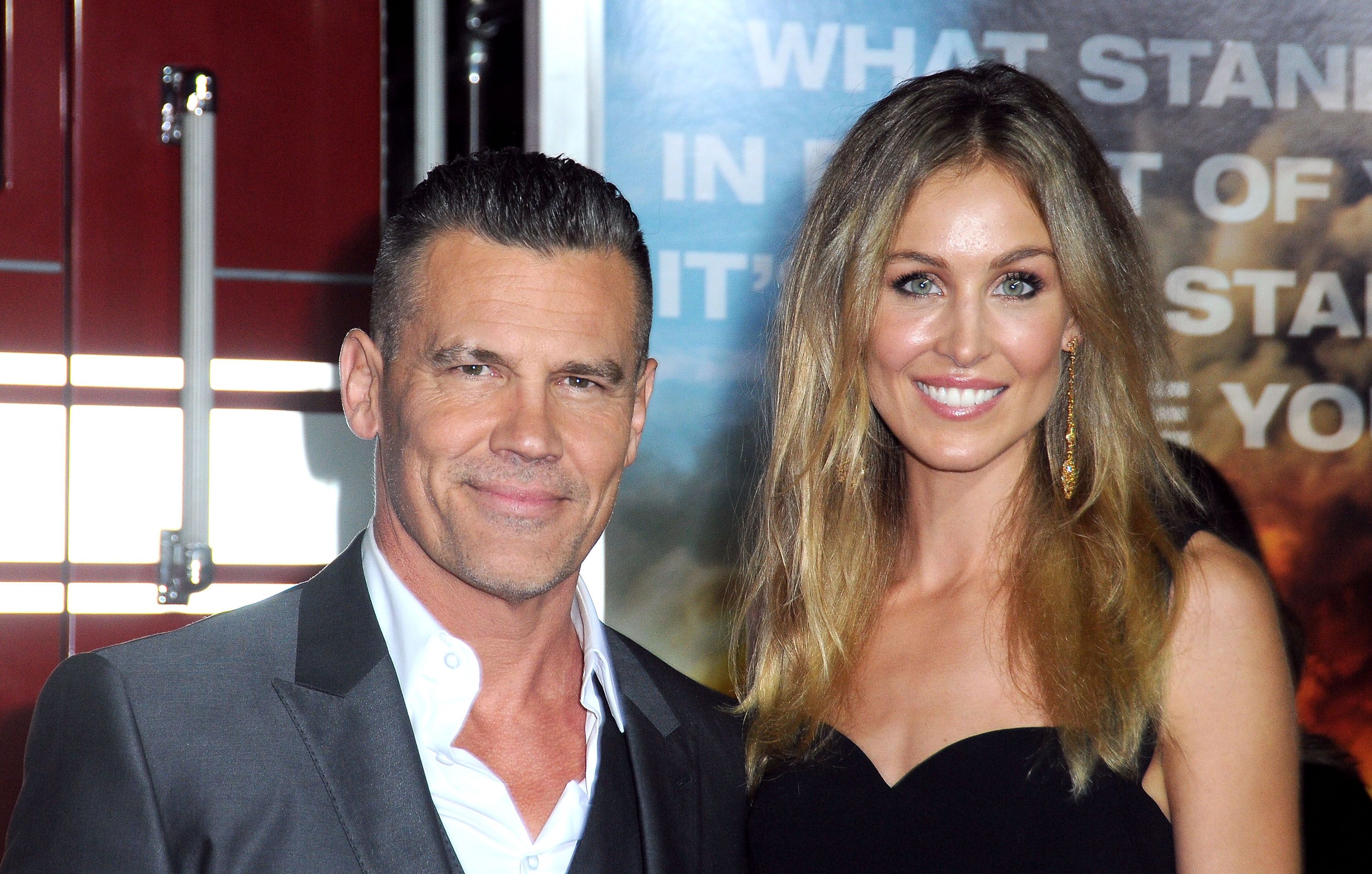 Josh Brolin and Kathryn Boyd at the premiere of "Only The Brave" on October 8, 2017, in Westwood, California | Photo: Barry King/Getty Images