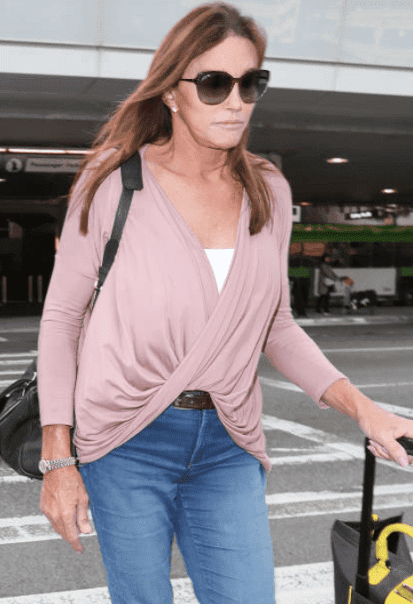 Caitlyn Jenner arriving at the airport after being evicted from "I'm a Celebrity...Get Me Out Of Here," on December 10, 2019 in Los Angeles, California | Source: Getty Images (Photo by SMXRF/Star Max/GC Images)