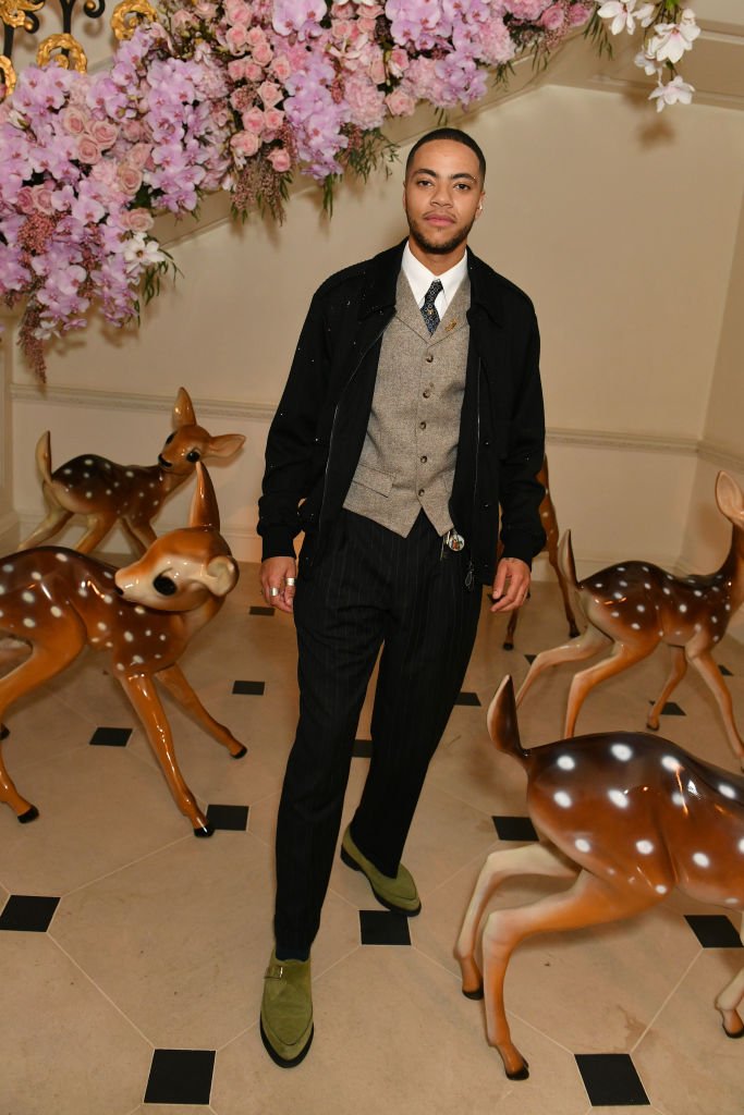 Izaak Theo Adu attends the Burberry Autumn/Winter 2020 show after party, hosted by Riccardo Tisci, on February 17, 2020 | Photo: Getty Images