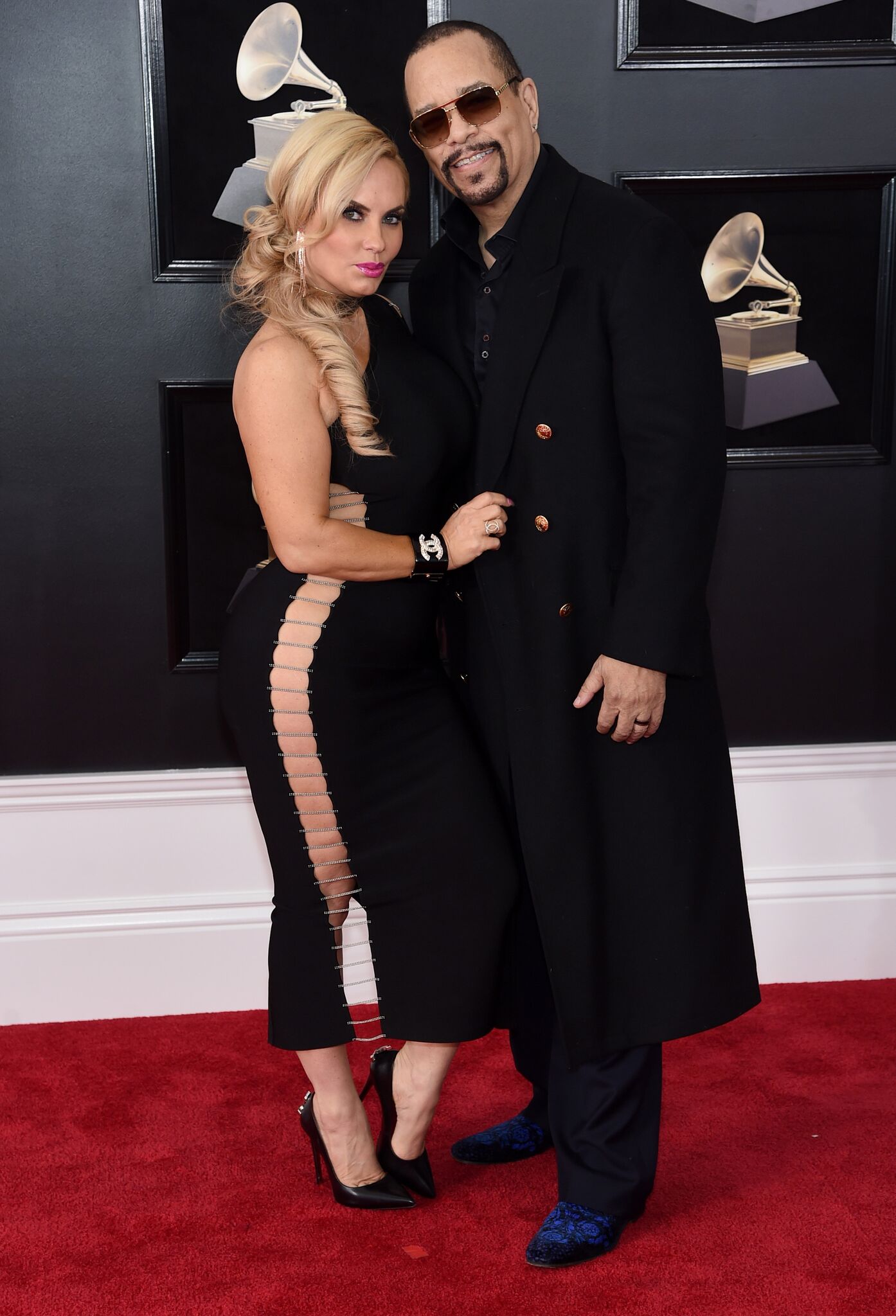 Coco Austin and Ice-T attend the 60th Annual GRAMMY Awards | Getty Images