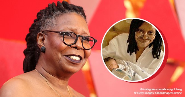 Whoopi Goldberg’s great-granddaughter grows by leaps and bounds, and she’s the epitome of cuteness