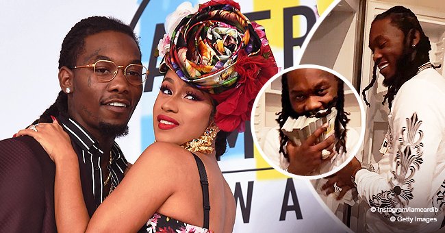 Cardi B Gave Husband Offset $500K In Cash On His Birthday But Some Fans ...