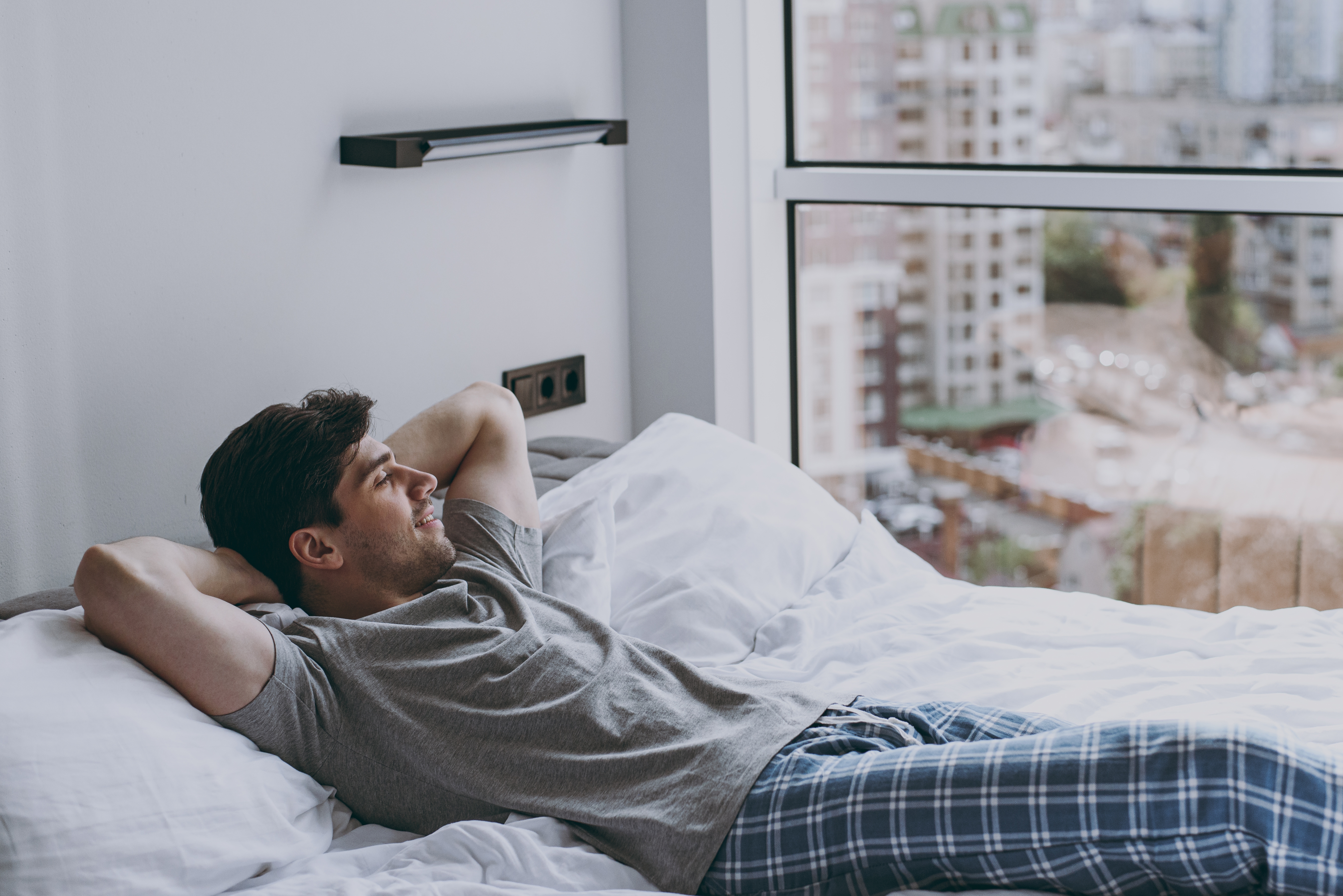 A man in pajamas | Source: Shutterstock