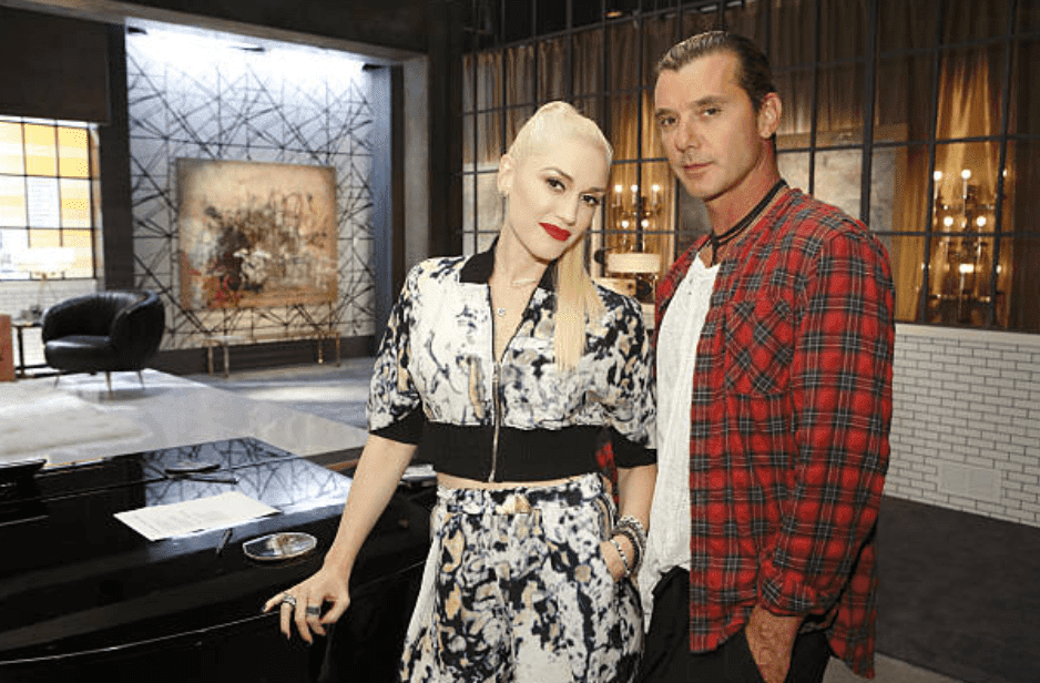 Gwen Stefani and Gavin Rossdale pose for promotional pictures for "The Voice" season 7, on July 10, 2014 | Source: Getty Images (Photo by: Trae Patton/NBCU Photo Bank/NBCUniversal via Getty Images via Getty Images)