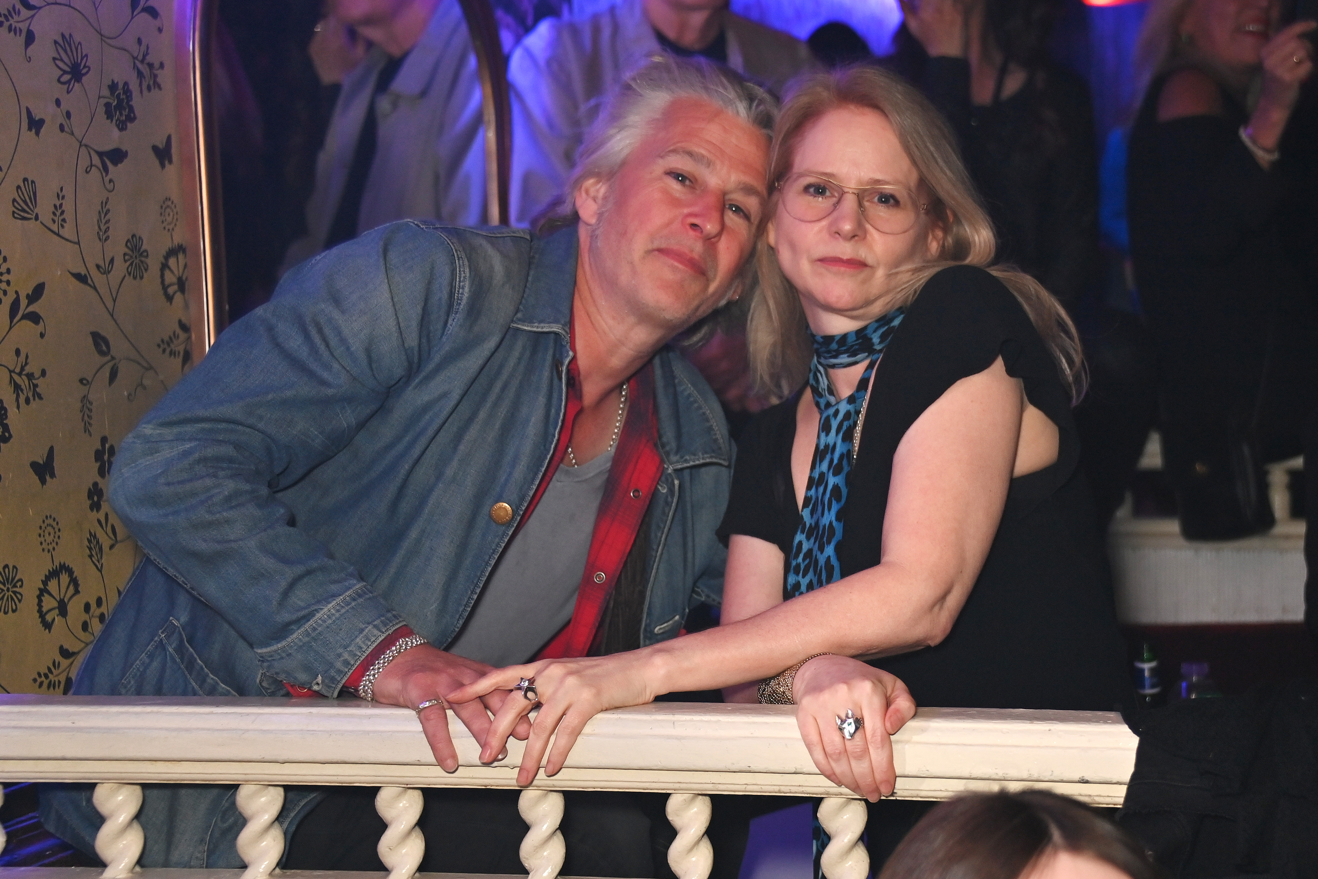 Jason and Lee Starkey at the "Manta of the Cosmos" performance at The Box on June 5, 2023, in London, England | Source: Getty Images