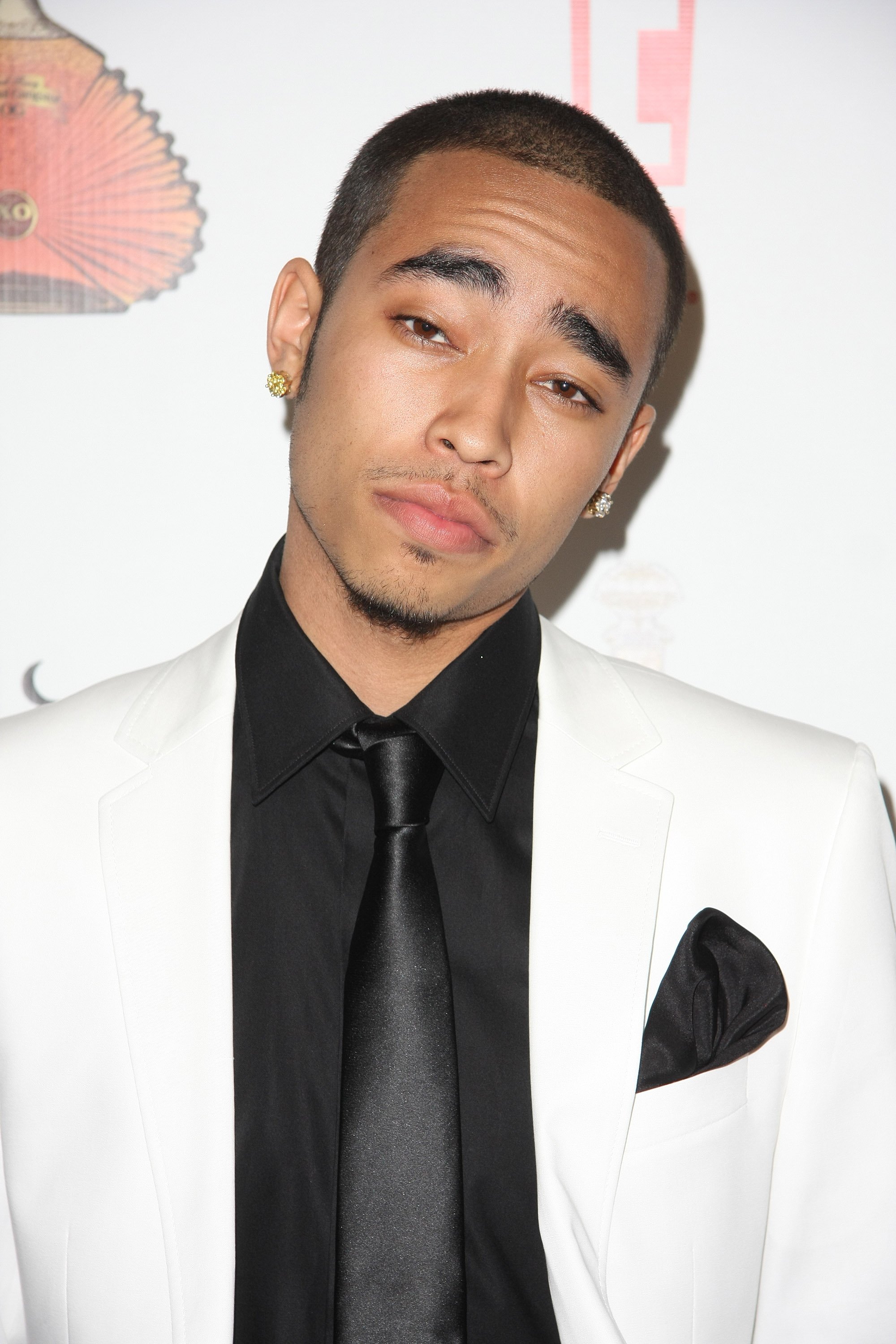 Ice-T's son Tracy "Little Ice" Marrow Jr. at the Ice-T and Coco vow renewal ceremony in 2011 in Hollywood, California. | Source: Getty Images