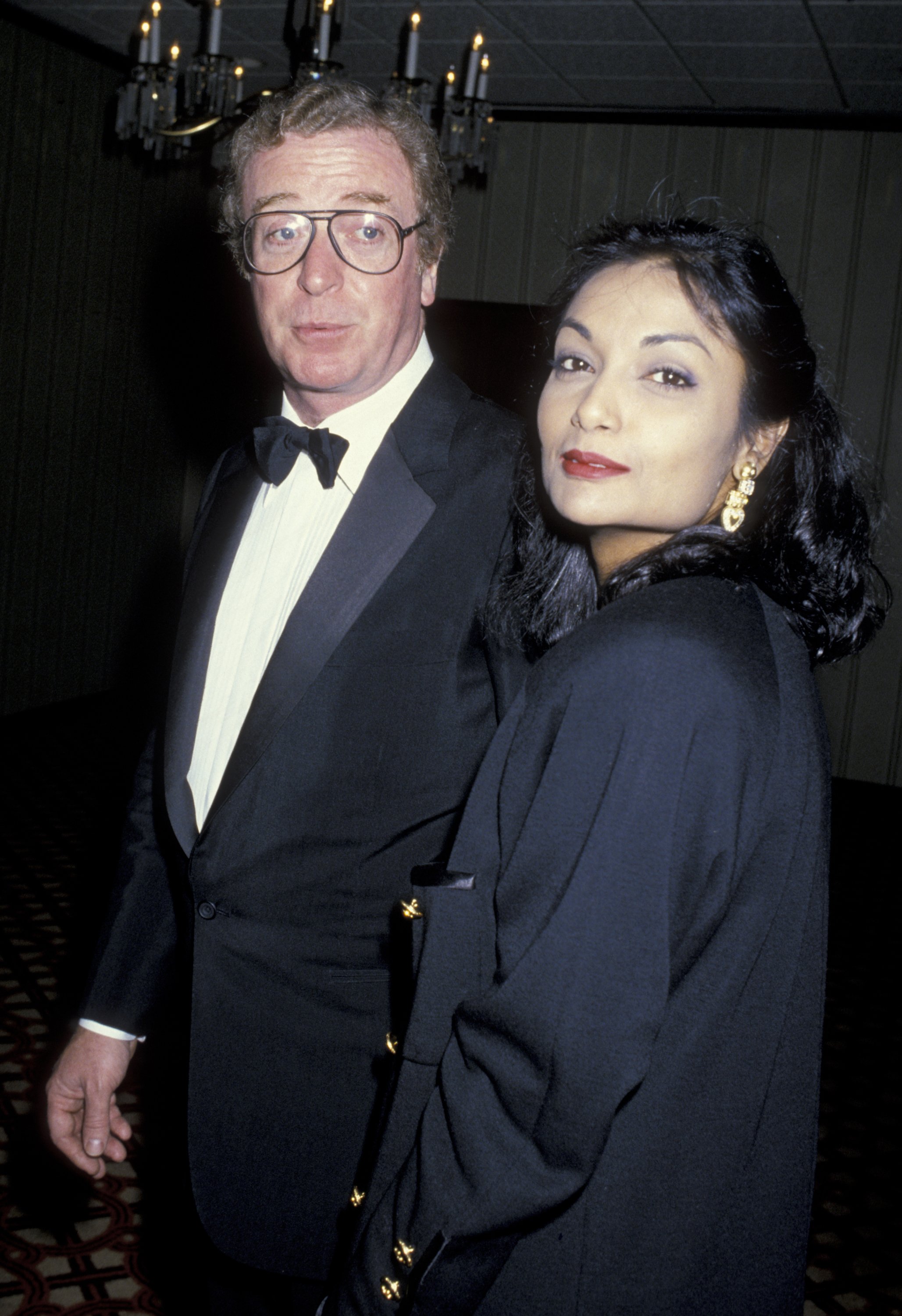Michael Caine and wife Shakira Caine attending the 13th Annual Whitney Young Awards at the Century Plaza Hotel on March 20, 1986 in Century City, California. / Source: Getty Images