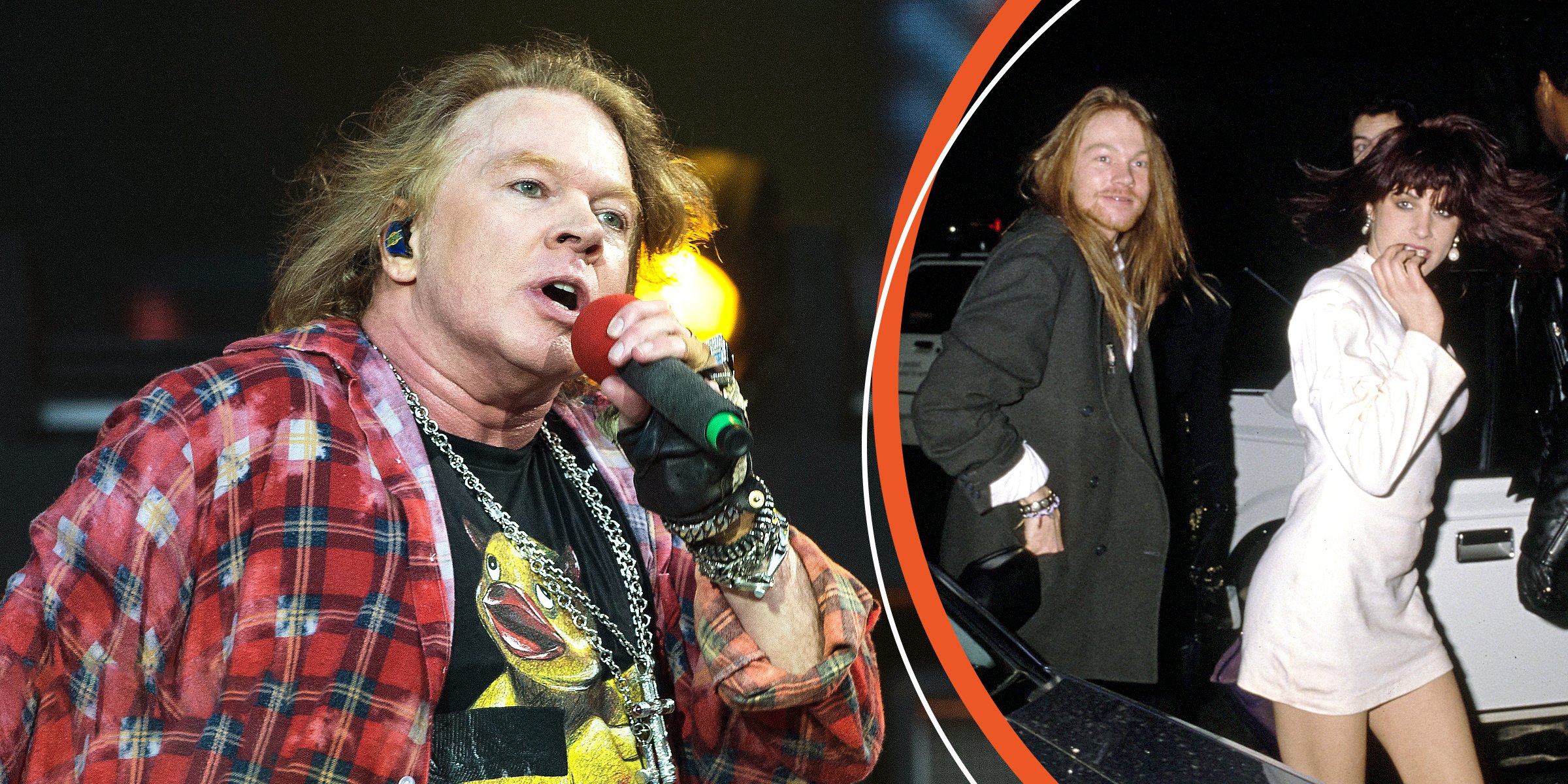 Axl Rose and Erin Everly | Source: Getty Images