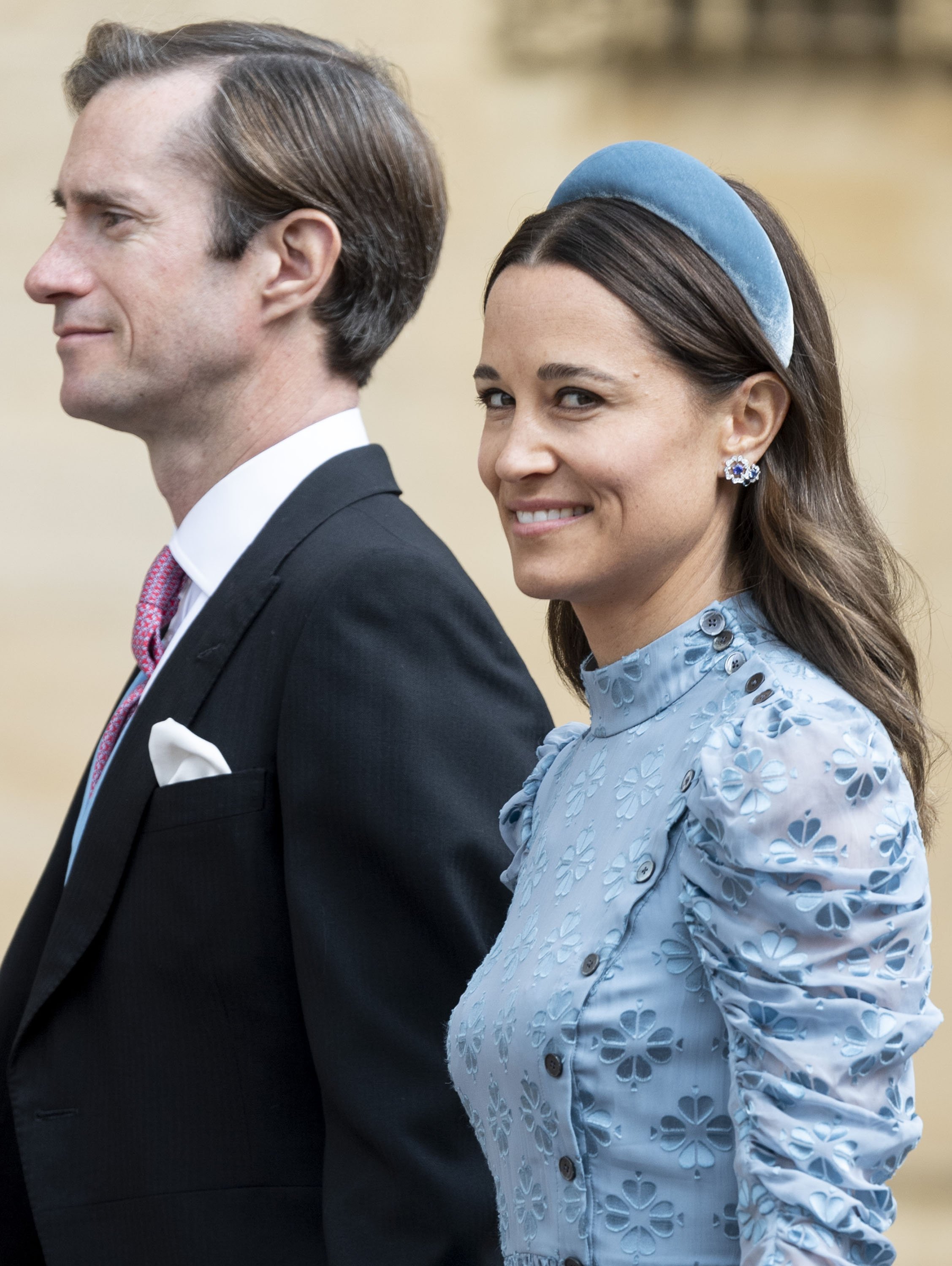 James Matthews and Pippa Matthews during the wedding of Lady Gabriella Windsor and Mr Thomas Kingston at St George's Chapel on May 18, 2019 in Windsor, England. | Source: Getty Images