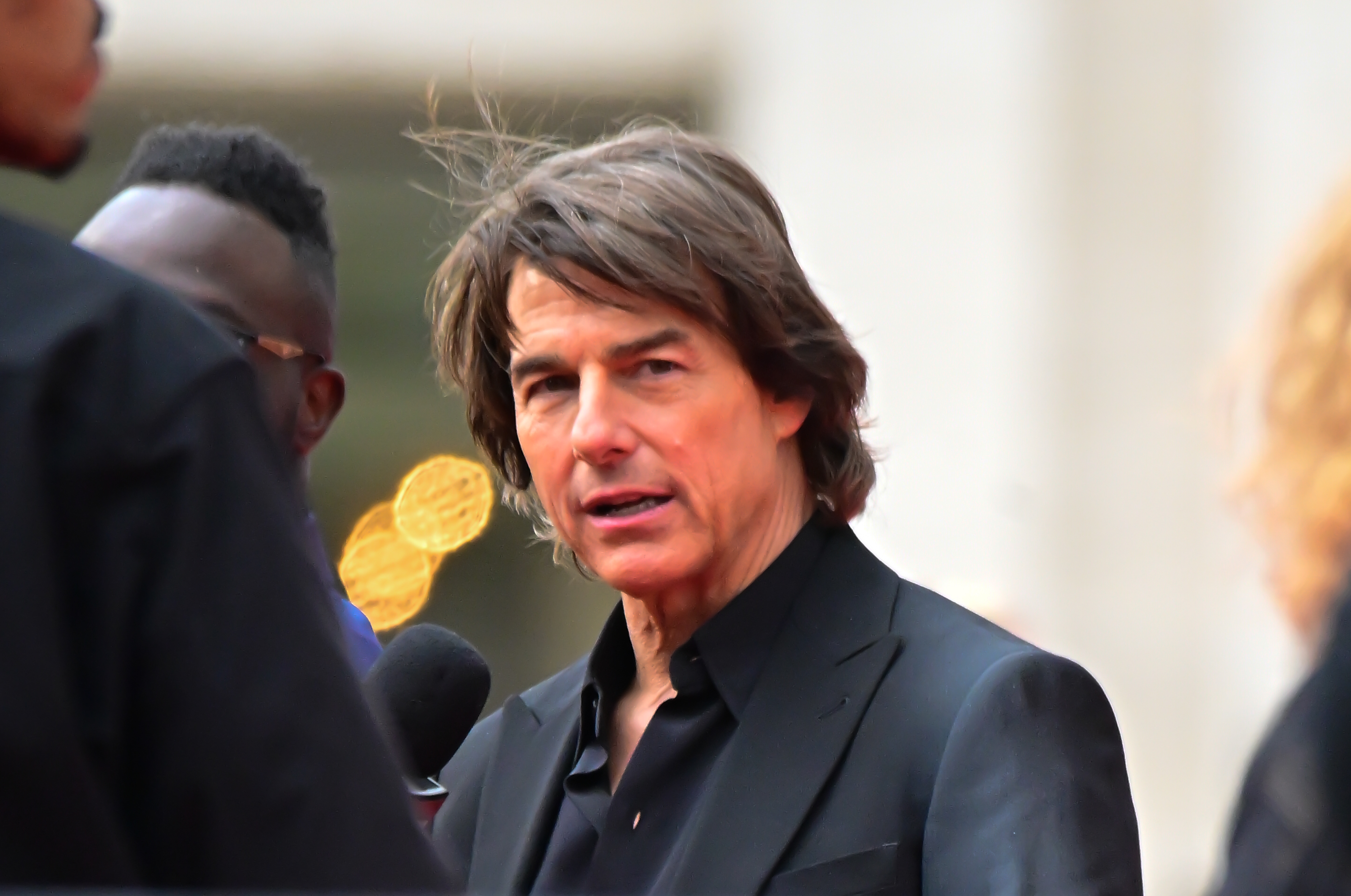 Tom Cruise at the "Mission: Impossible - The Final Reckoning" premiere on May 18, 2025, in New York, United States. | Source: Getty Images