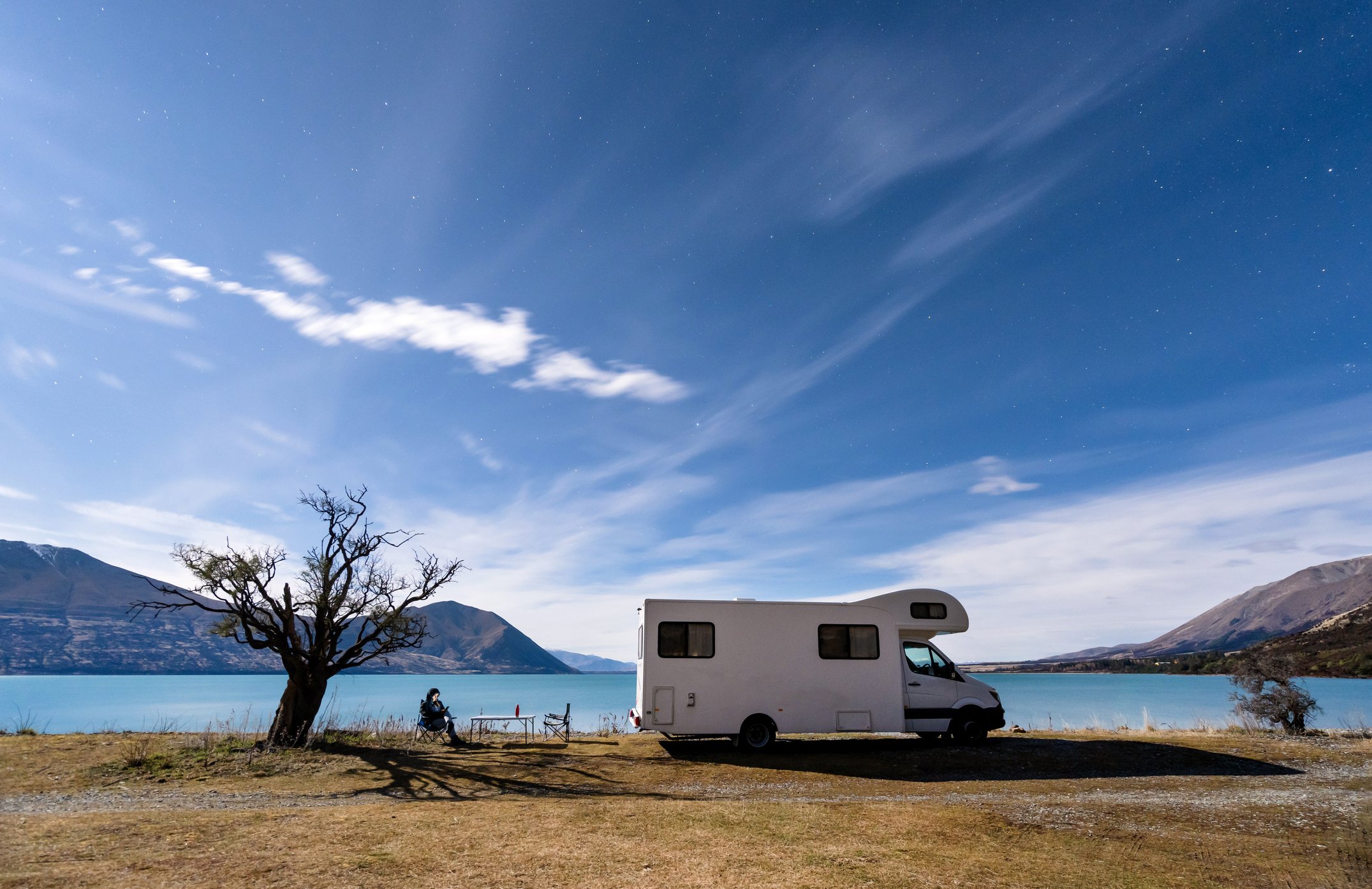 Camping unter Sternen. I Quelle: Getty Images