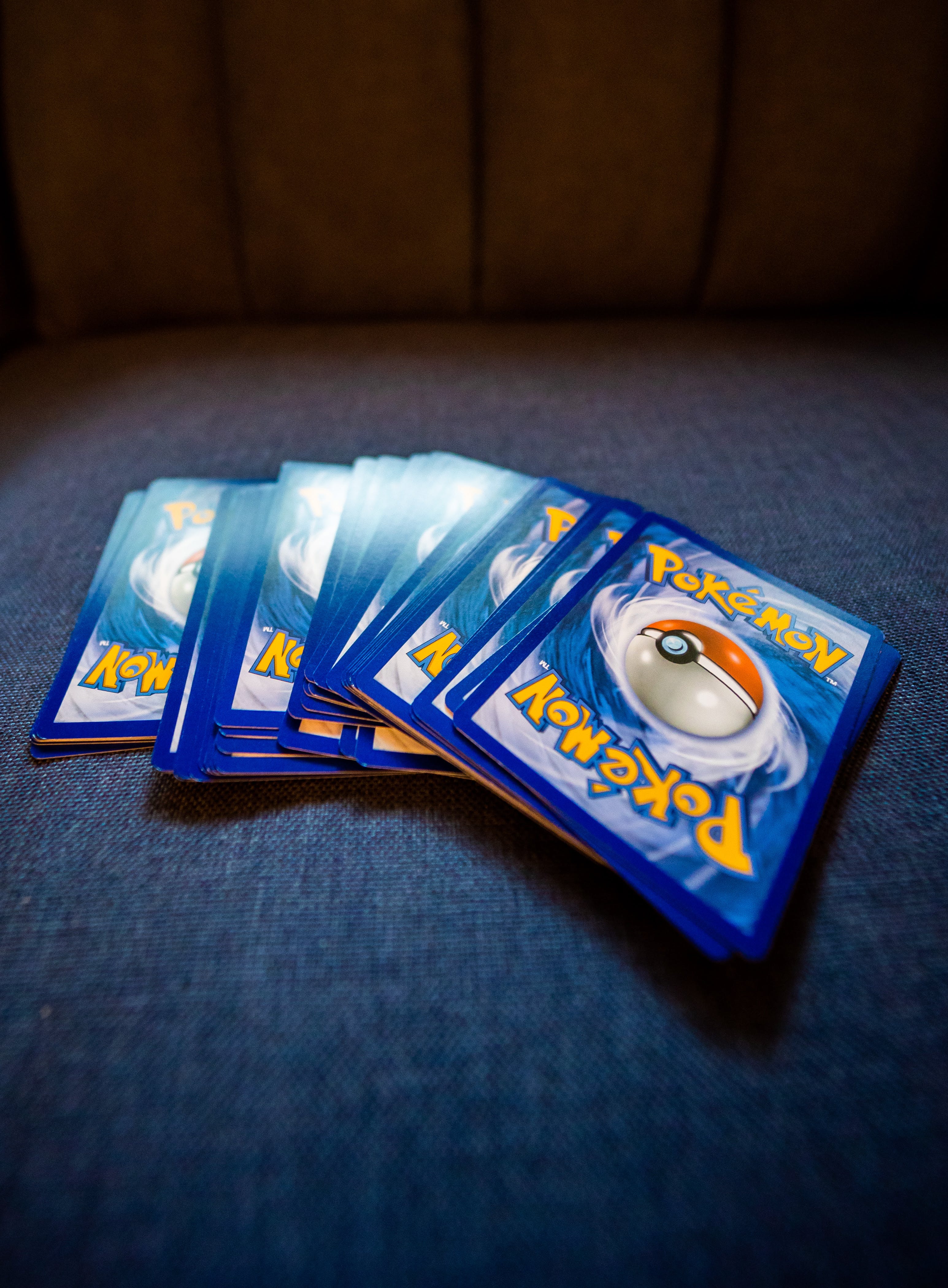 A stack of Pokémon cards. | Source: Pexels