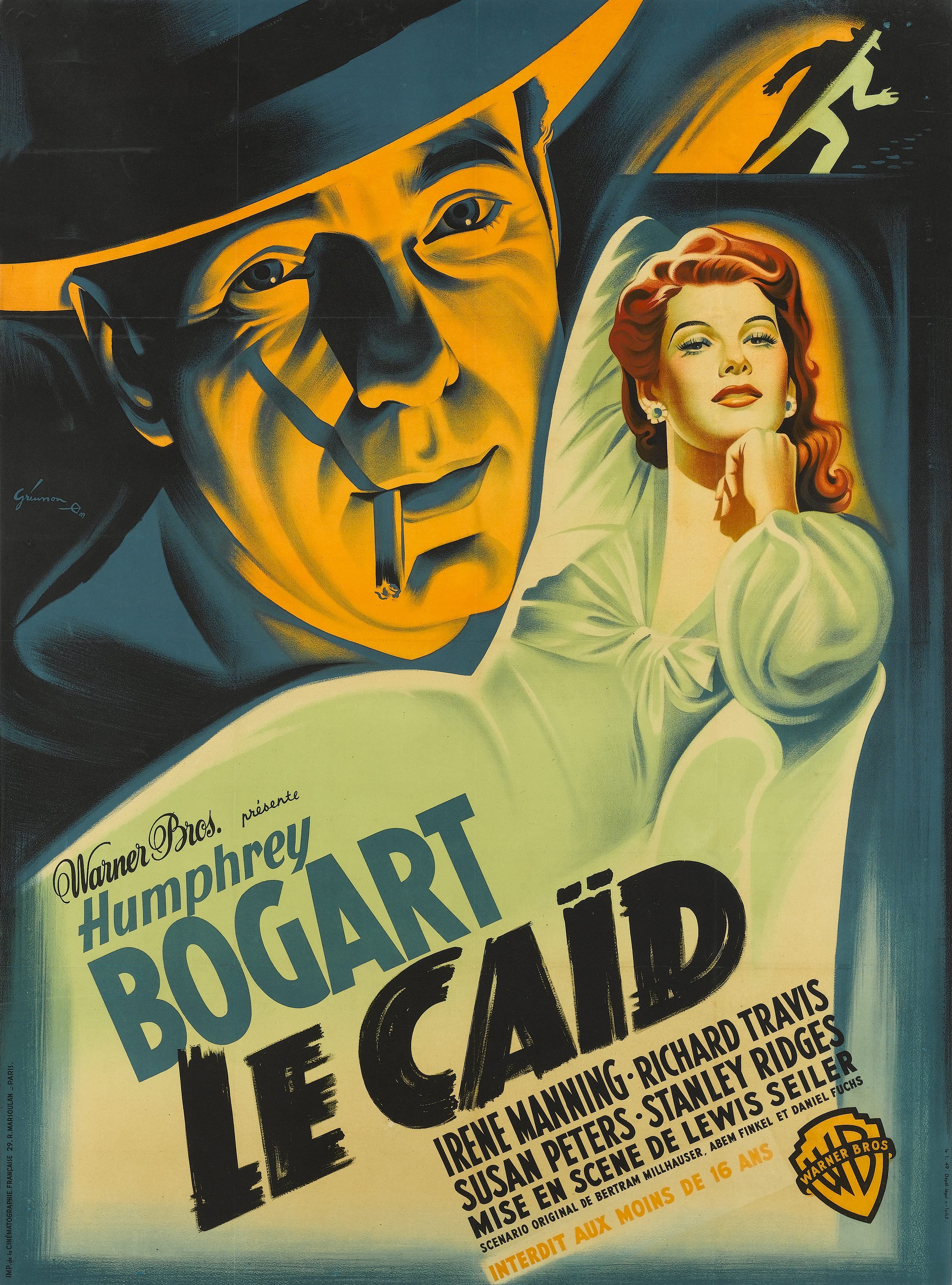 A poster of Humphrey Bogarts "The Big Shot" when it was titled "La Caid." | Photo: Getty Images