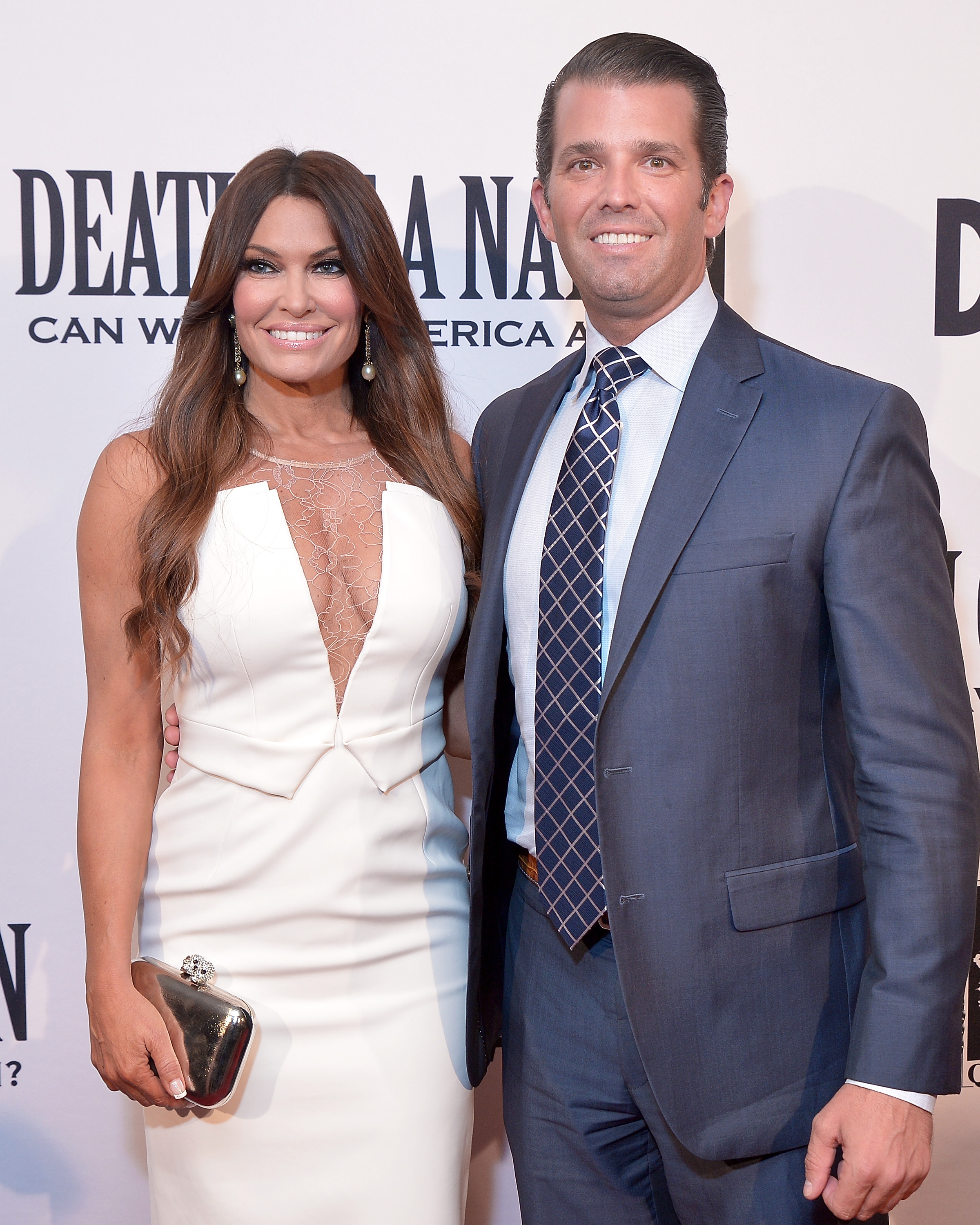 Kimberly Guilfoyle and Donald Trump Jr. at the D.C. premiere of "Death of a Nation" in Washington, D.C. on  August 1, 2018. | Source: Getty Images