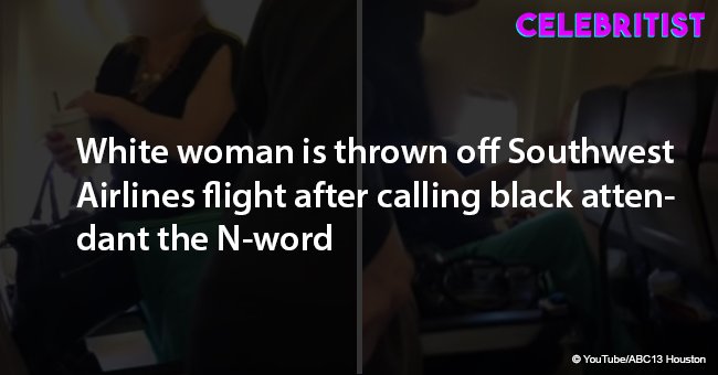 White woman is removed from Southwest Airlines flight after calling black attendant the N-word