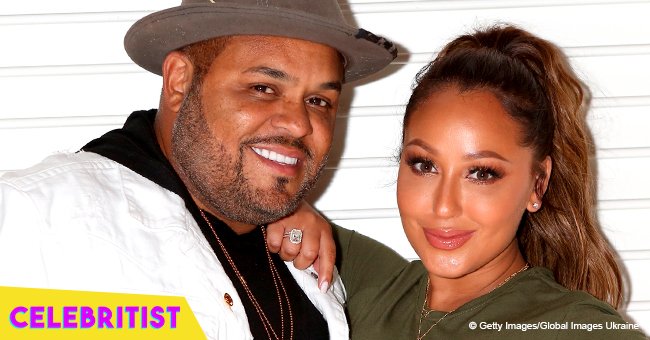 Israel Houghton shares picture with wife Adrienne looking amazing in black lace dress 