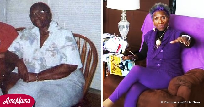 Grandmother loses 120 pounds and looks unrecognizable by walking in a 1-bedroom apartment 