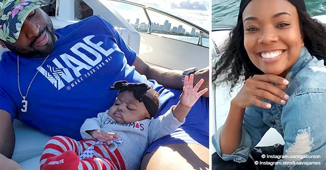 Gabrielle Union & Dwyane Wade steal hearts with precious Christmas photos of their kids on a boat