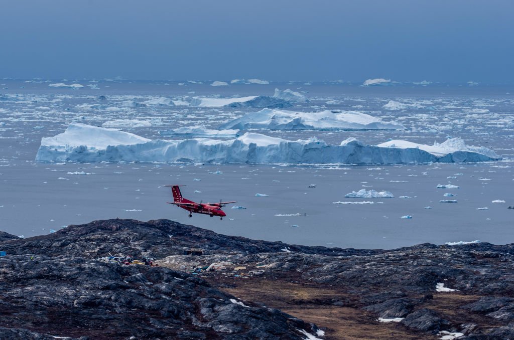 Melting icebergs near Ilulissat, Greenland. May, 2021 | Source: Getty Images