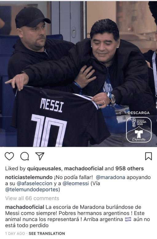 Imagen tomada de: Instagram/NoticiasTelemundo Imagen tomada de: Instagram/NoticiasTelemundo