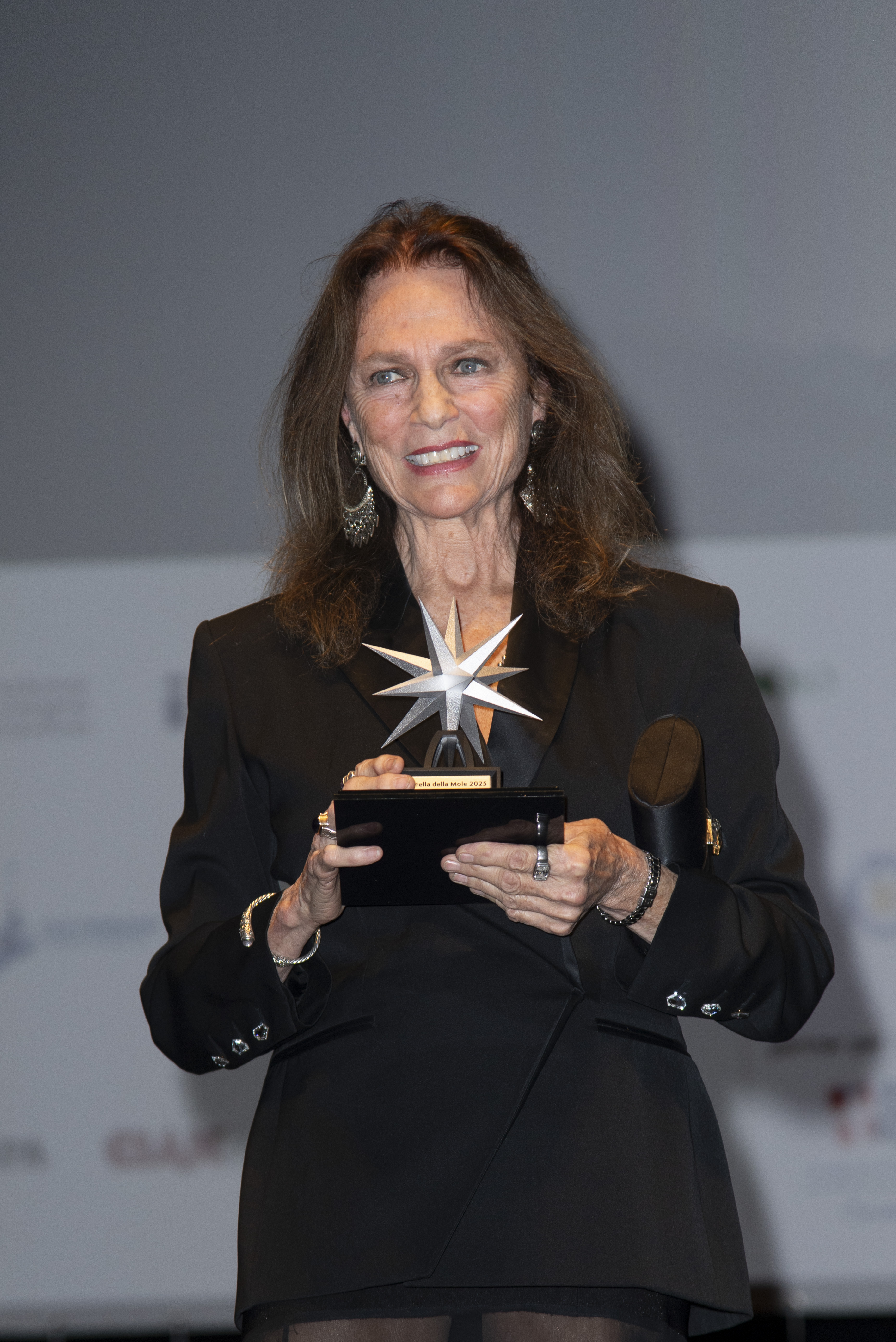 Jacqueline Bisset receives the Stella della Mole Award during the opening ceremony of the 43rd Torino Film Festival 2025 on November 21, 2025 in Italy | Source: Getty Images