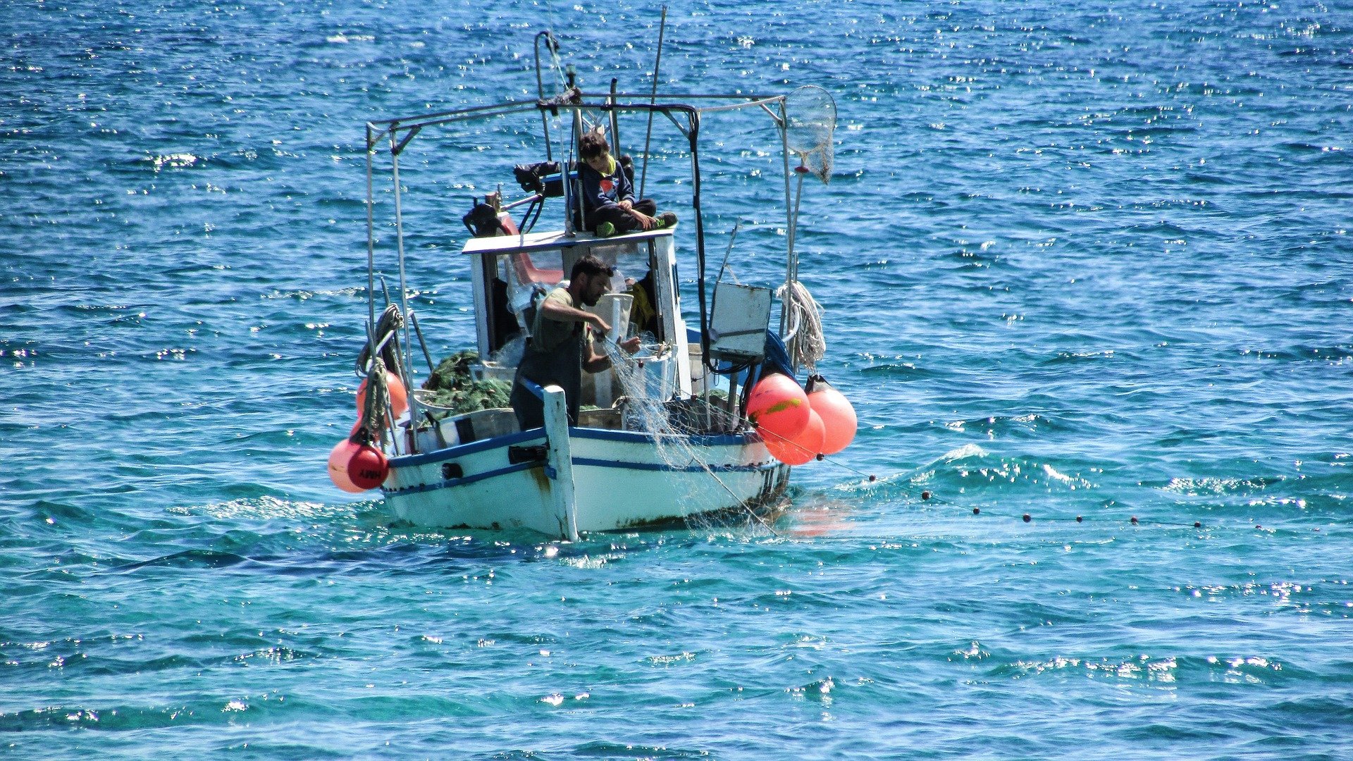  A fishing boat in Cyprus Potamos Liopetri | Photo: Pixabay