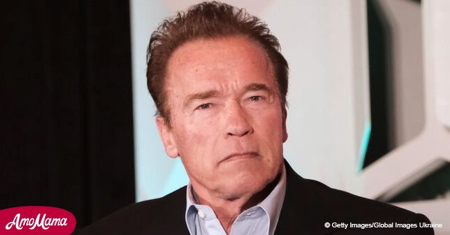 Arnold Schwarzenegger returns to the gym after heart surgery