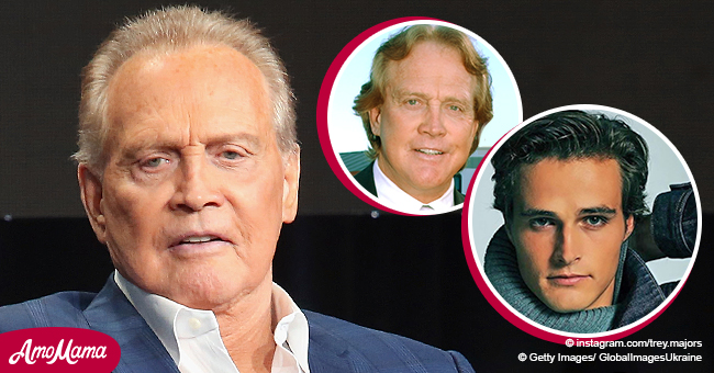 Los hijos gemelos de Lee Majors ya están grandes y se parecen mucho a su papá en su juventud