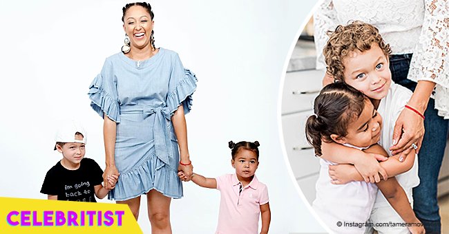 Tamera Mowry's kids make special appearance on 'The Real'