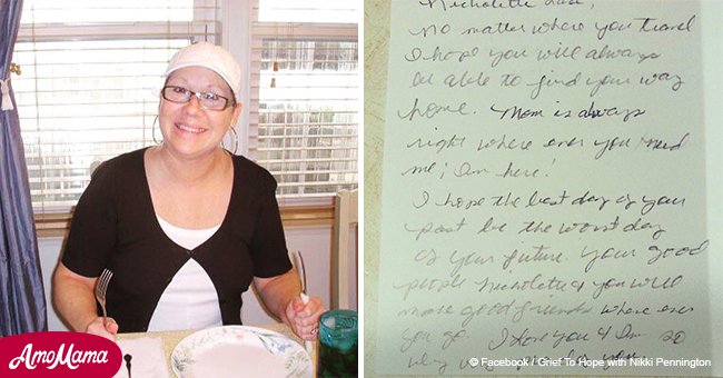 After woman’s mother dies, husband shows her a note mom gave him on their wedding day