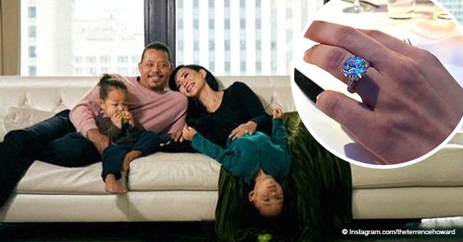 Terrence Howard shares first family photo after proposing to ex-wife Mira Pak