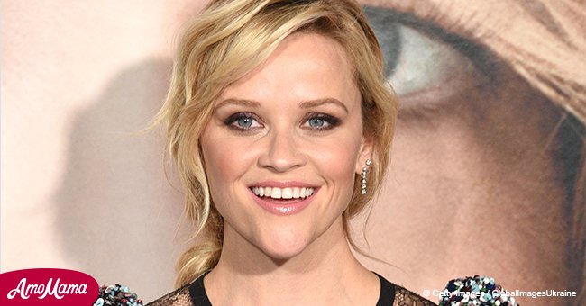 Reese Witherspoon flashes her enviable legs as she shares a photo of herself in a mini dress